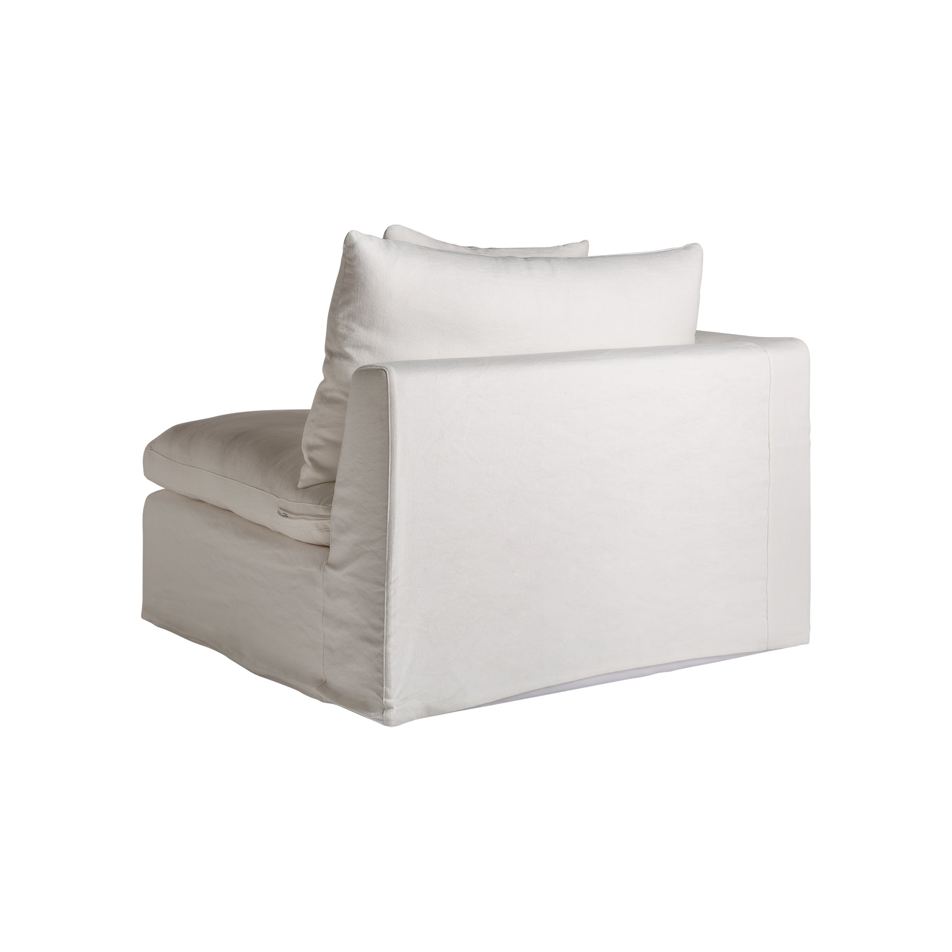 AGDE Corner Sofa Module - Art Deco Linen Sectional