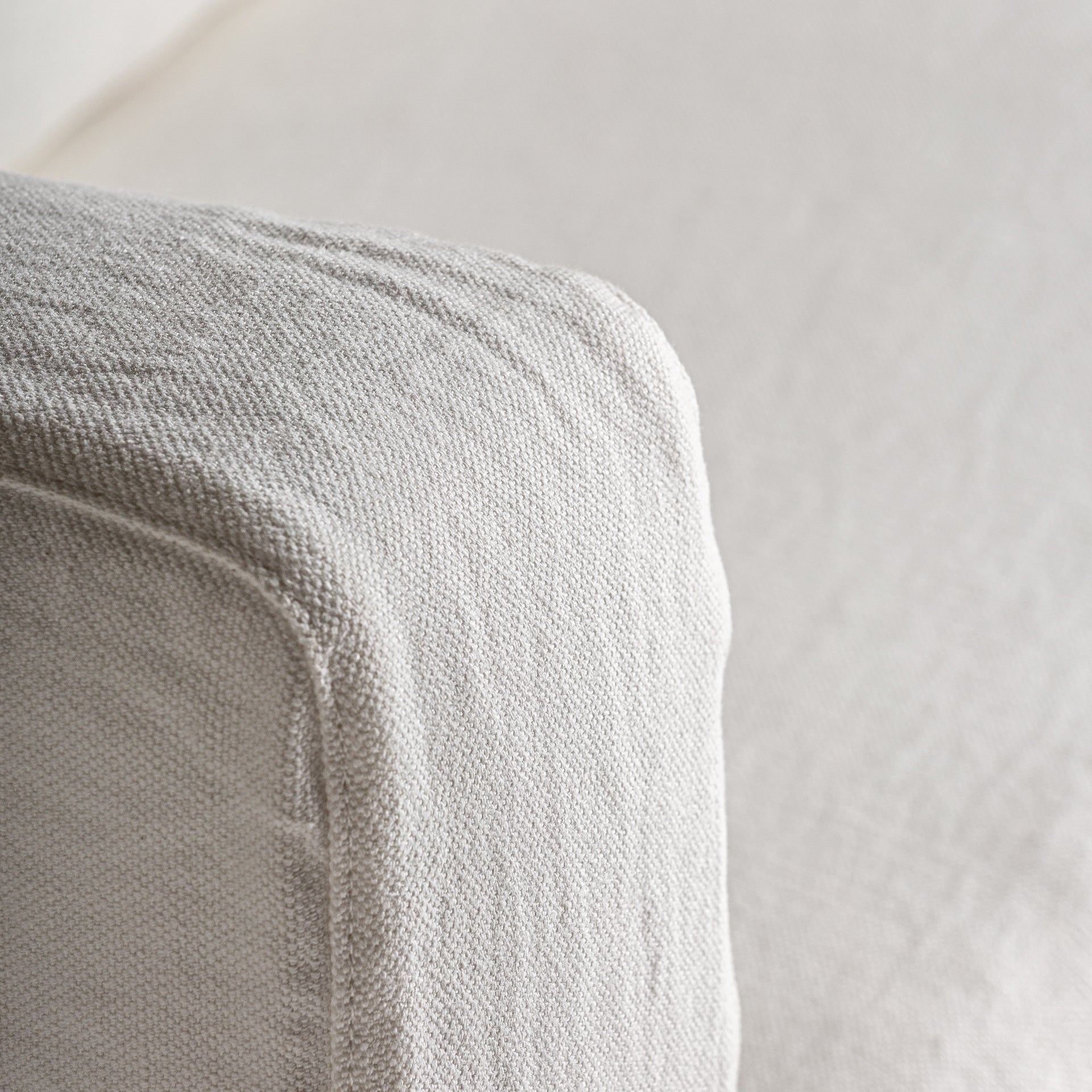 AGDE Corner Sofa Module - Art Deco Linen Sectional