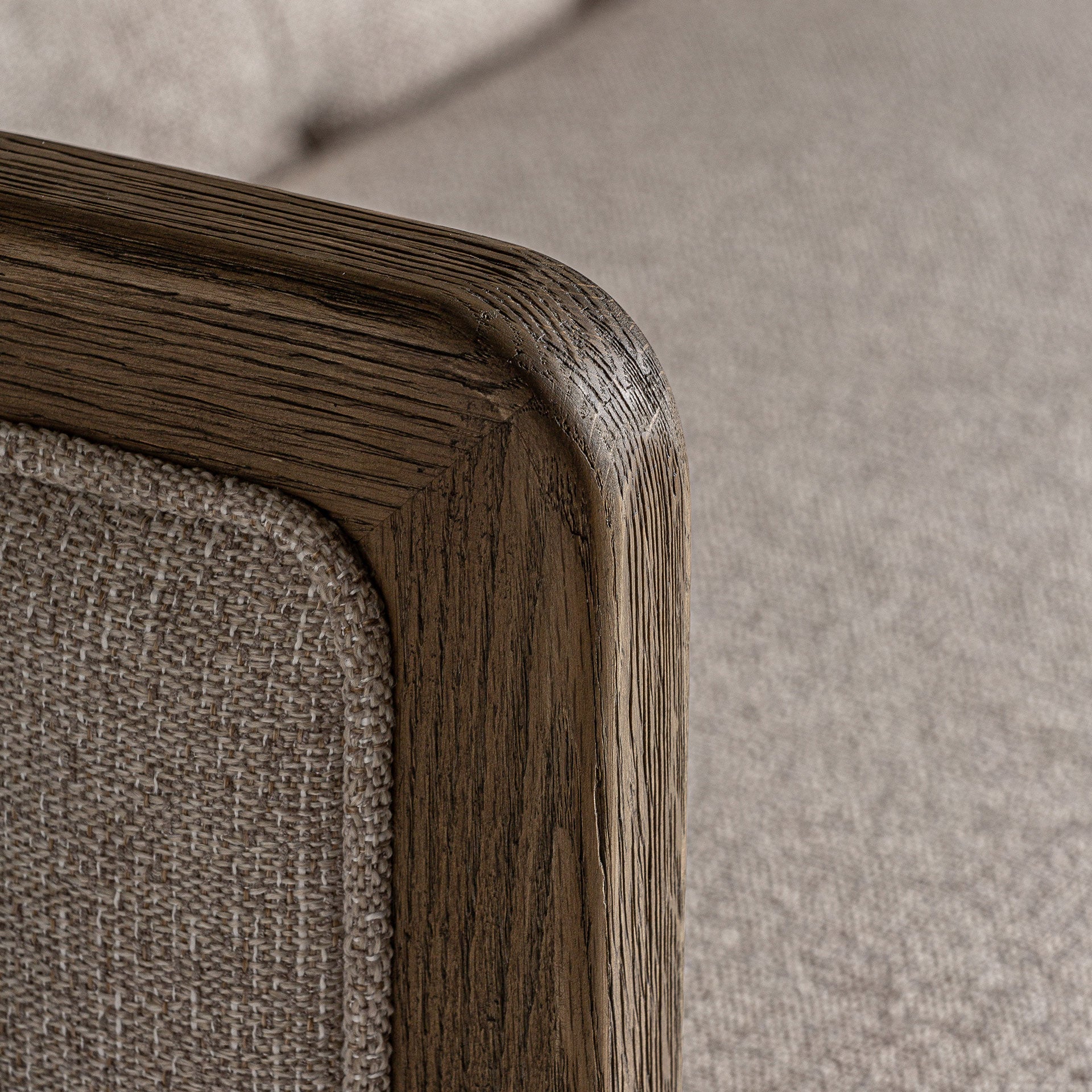 SILZ Colonial Ash Wood Sofa - Beige