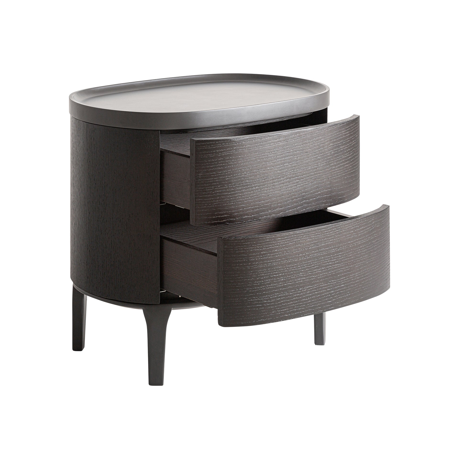 Sängbord Liestal Oak Bedside Table
