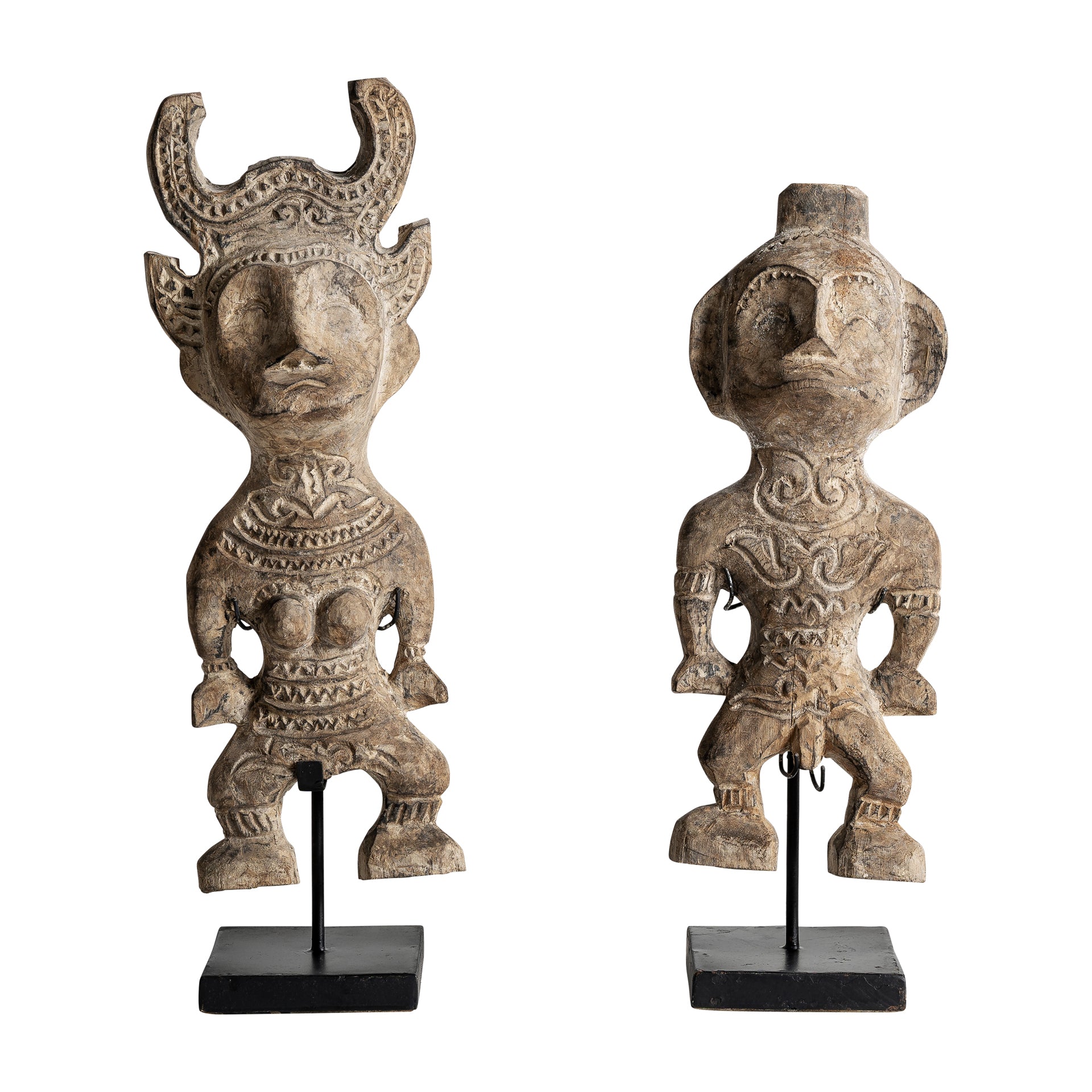 ETNISKA Decorative Figure Set of 2