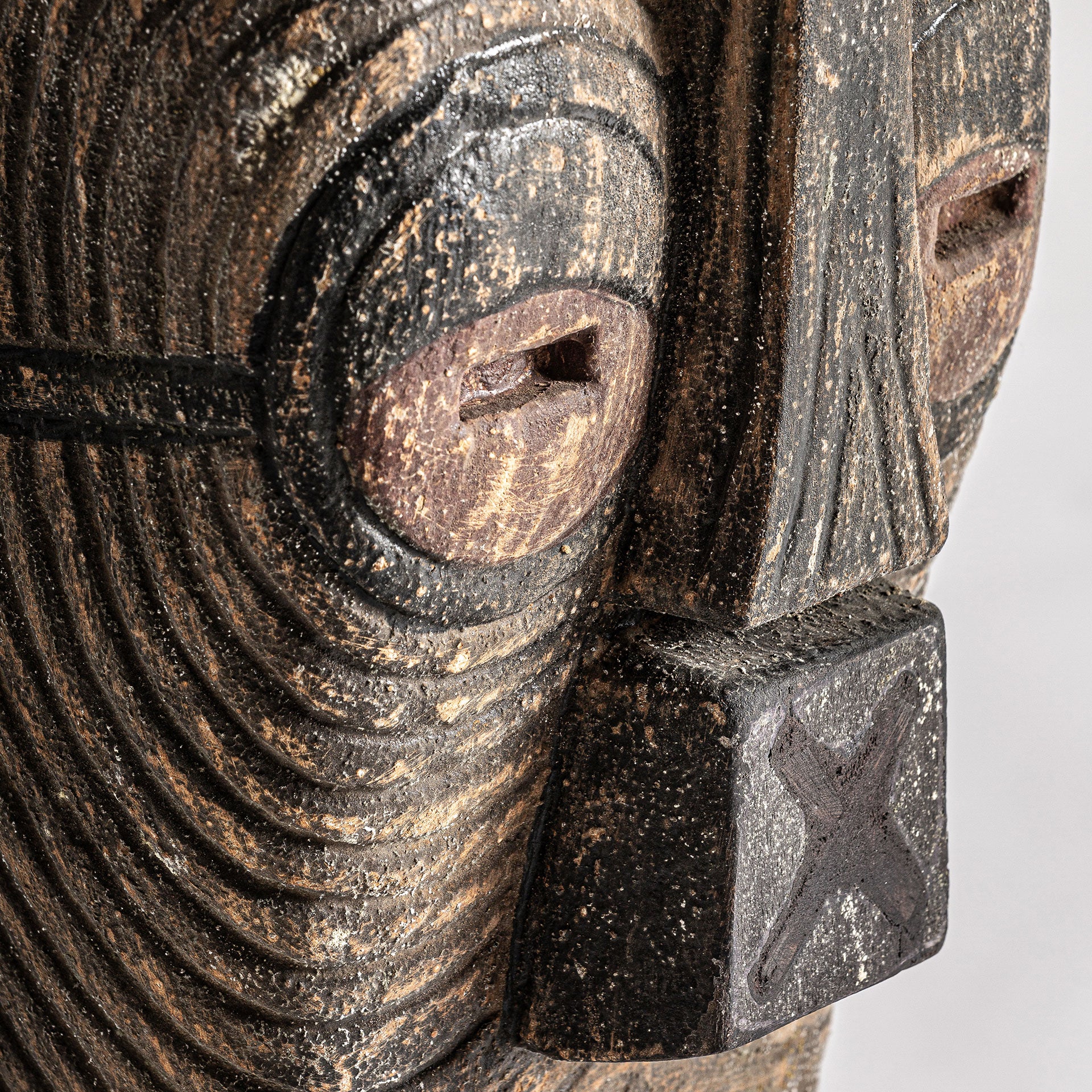 Skulptur Etno Mango Wood Figure