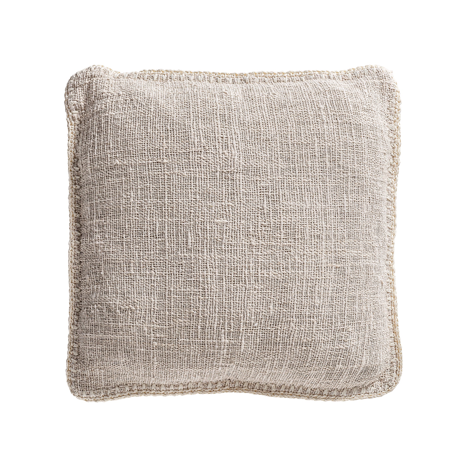 Clancy Provenzal Cotton Cushion - Off White
