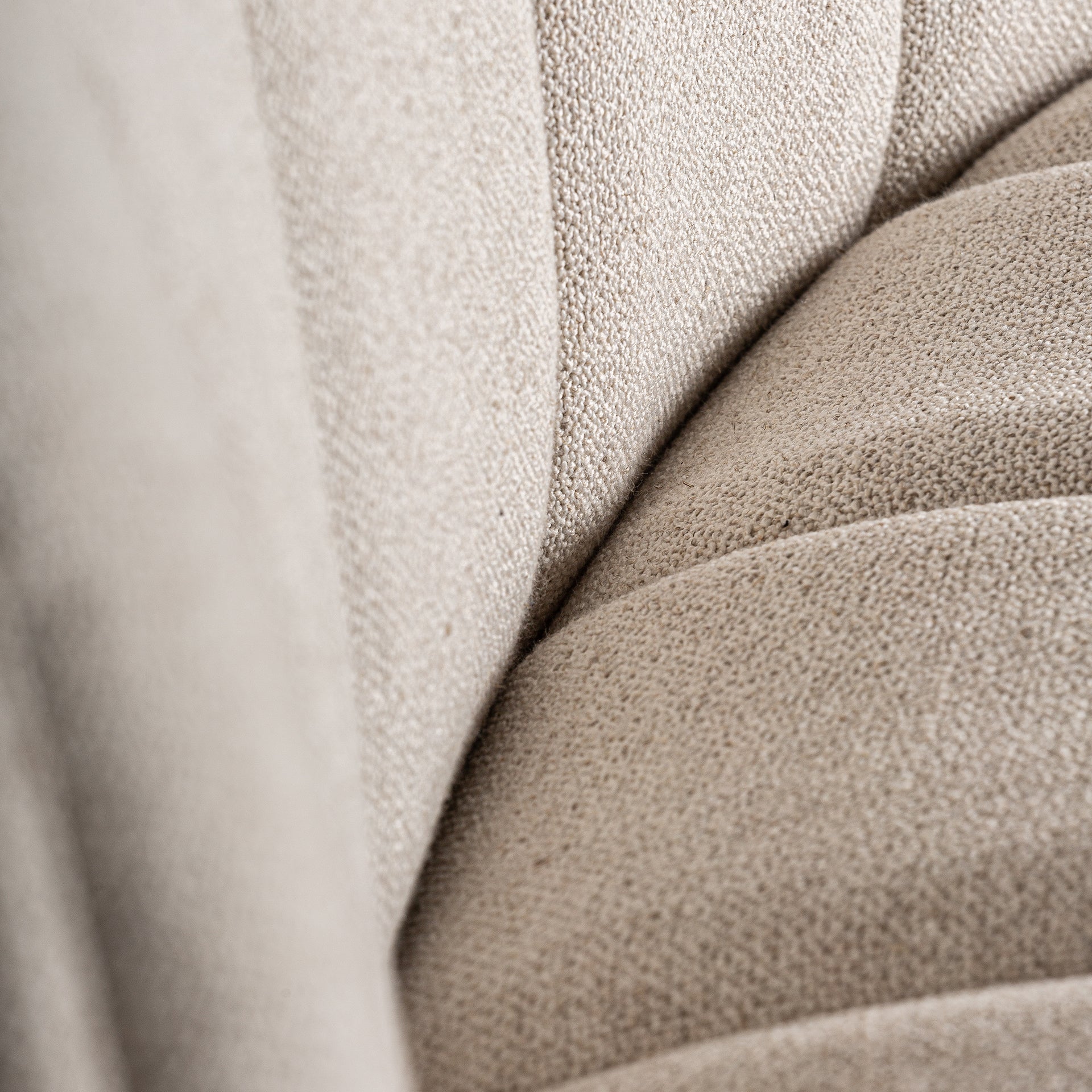 LURCY Central Sofa Module - Colonial Style Beige Polyester & Pine