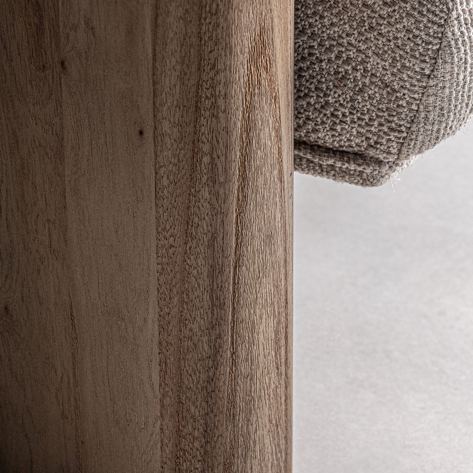 Jacquard Contemporary Sofa in Oak & Beige