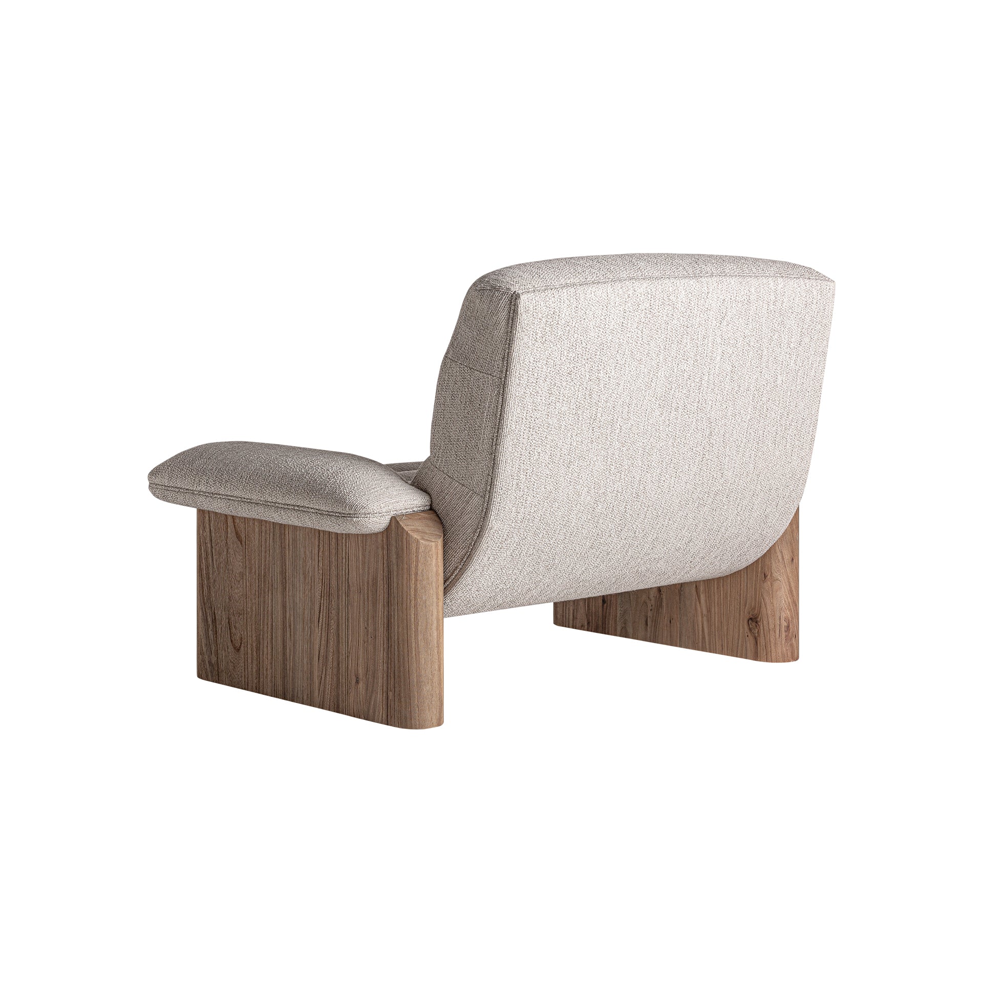 Jacquard Oak Armchair - Contemporary Nordic Design