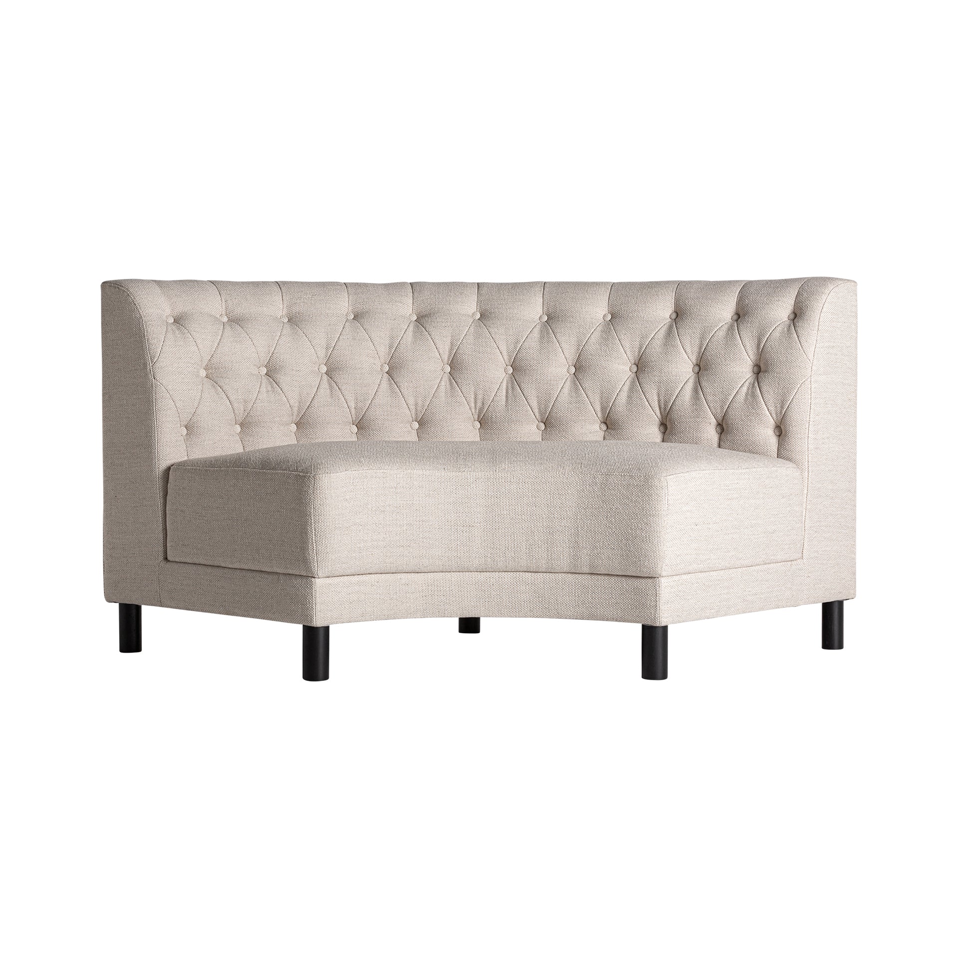 EGNA Modular Sofa – Art Deco Pine & Polyester