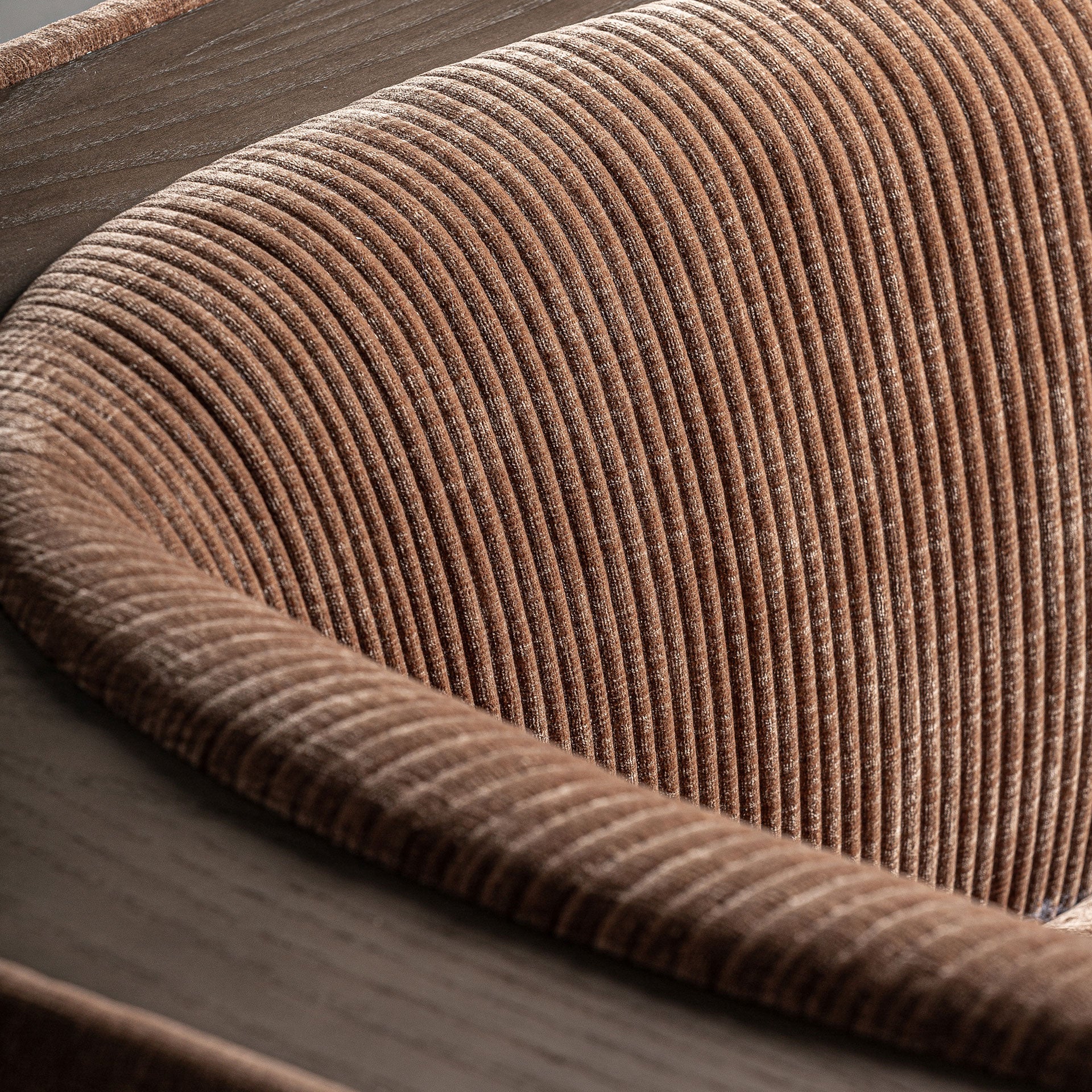 Trevic Corner Sofa Module - Contemporary Brown Modular Seating