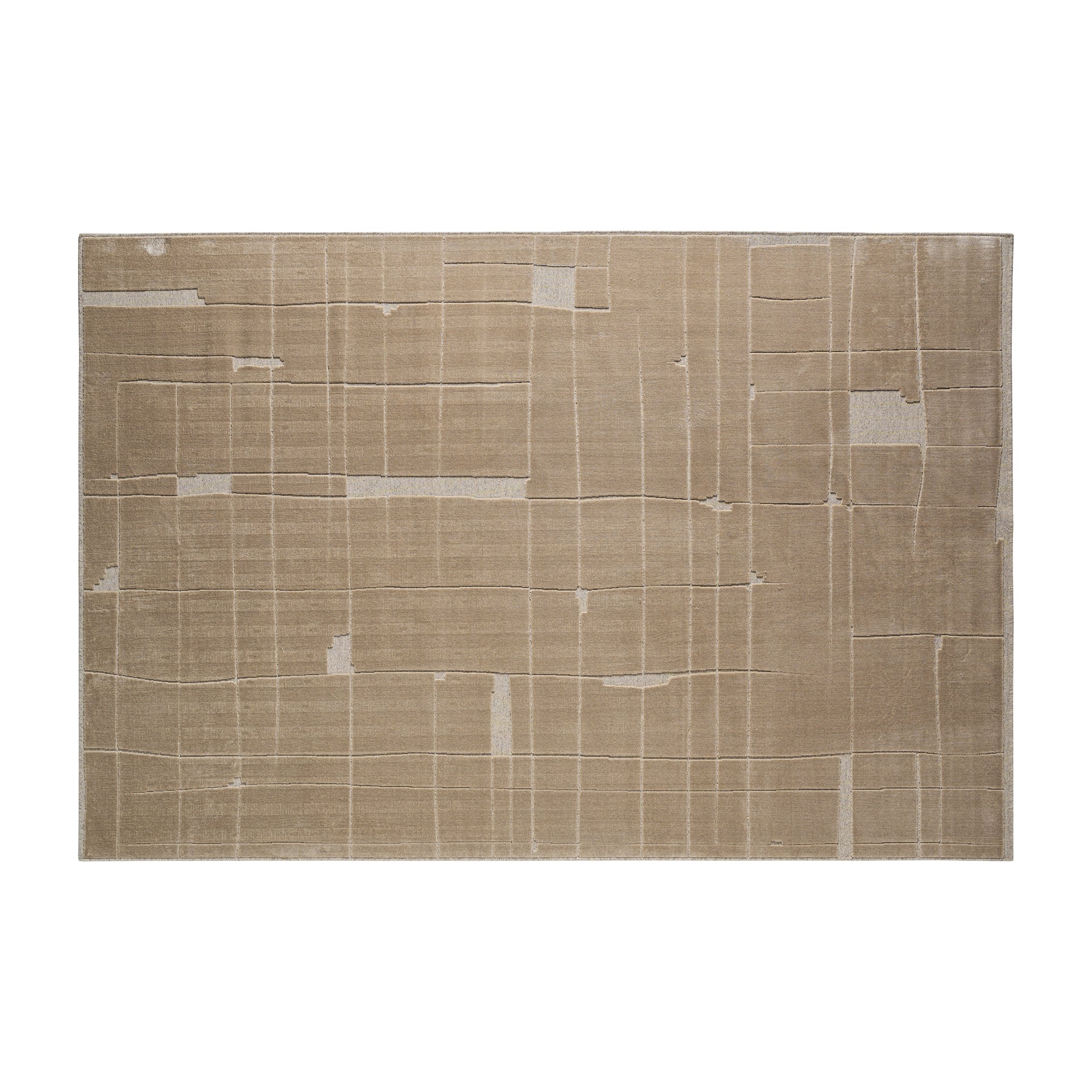 Ivana Beige Viscose Carpet - Classic Nordic Style