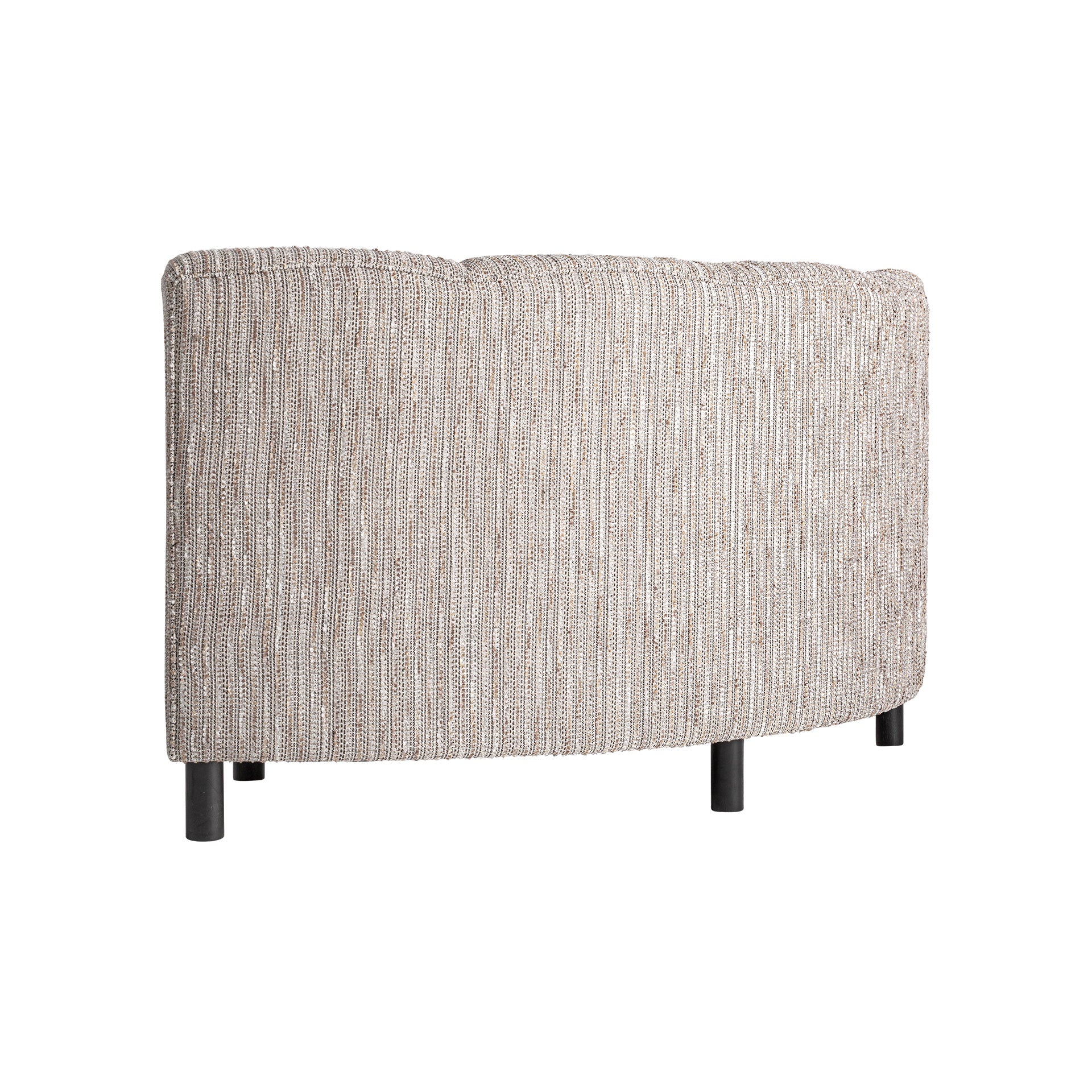 Brouville Central Sofa Module - Contemporary Beige Modular Seating