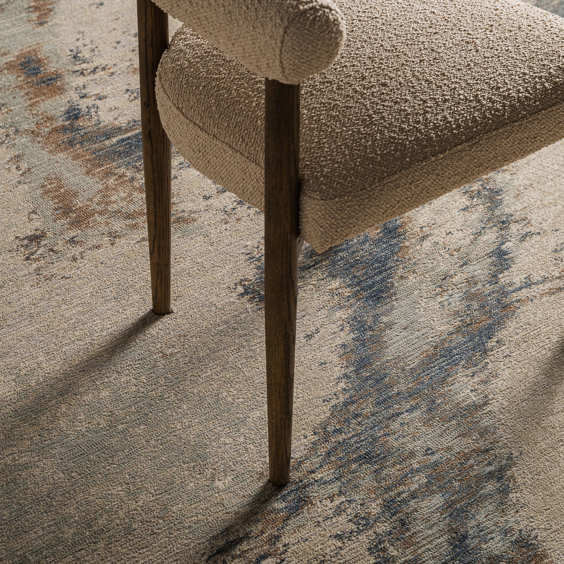 Martina Classic Brown Polyester Carpet