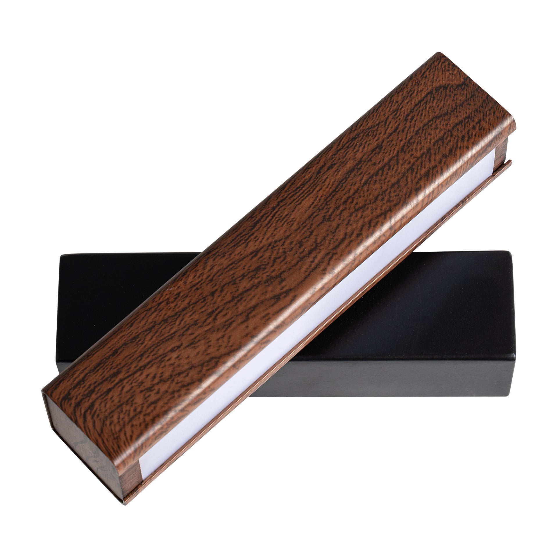 Ariel Contemporary Wall Lamp - Brown Aluminum & Black Steel