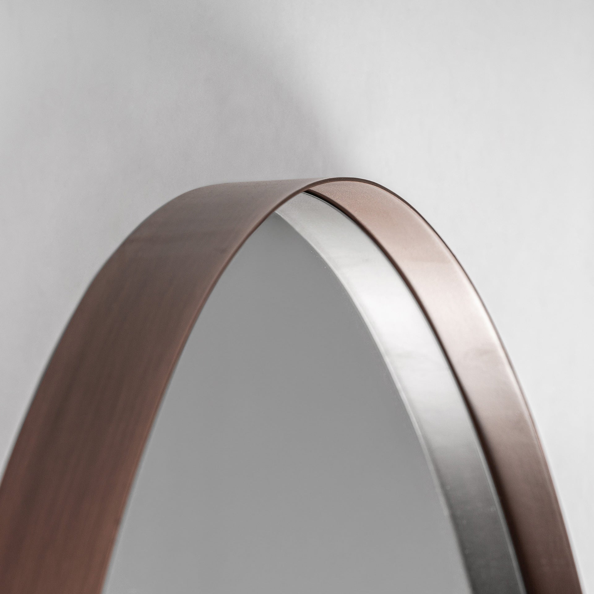 Vulc Bronze Iron Mirror - Modern Wall Mirror