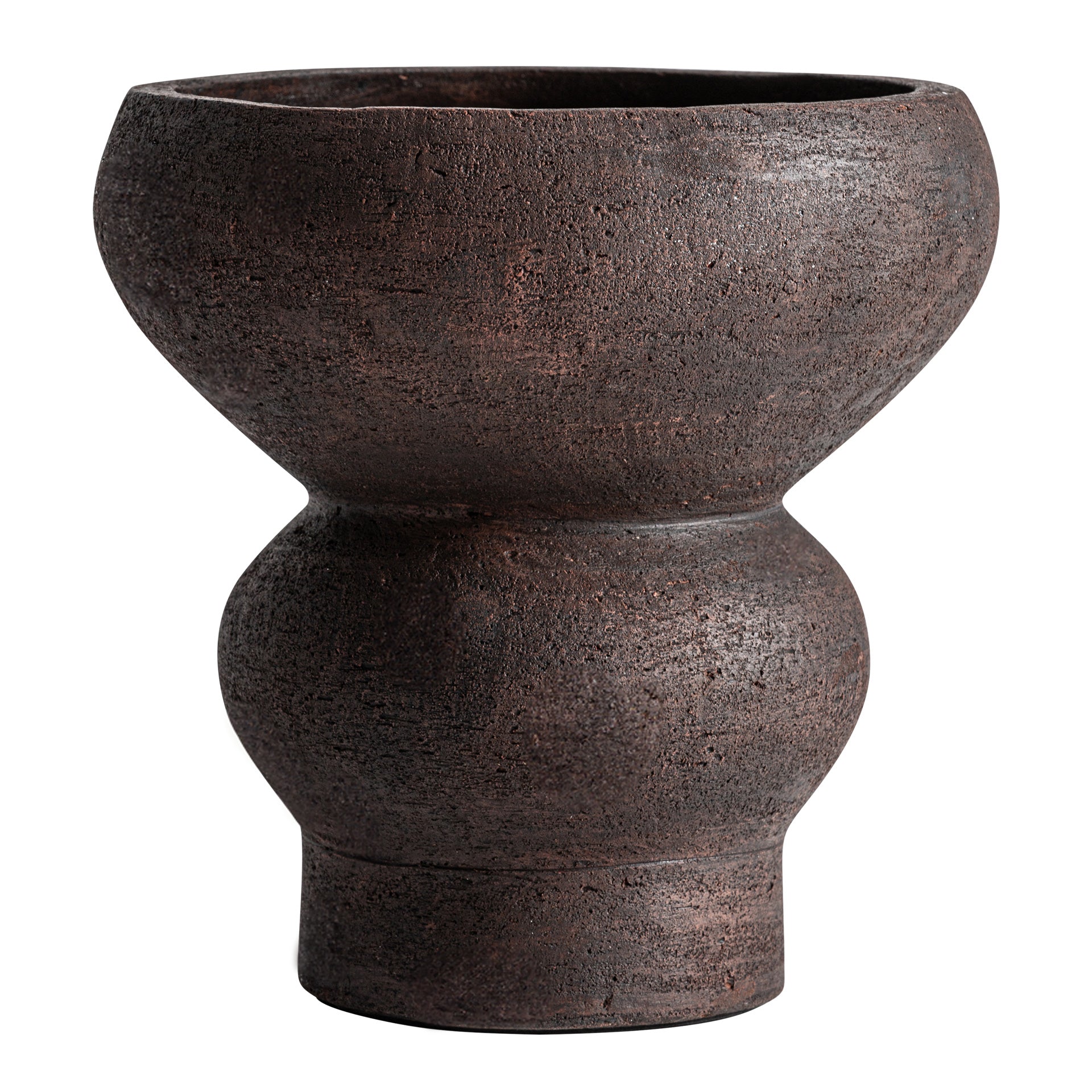OKAR Terracotta Vase - Contemporary Matte Finish