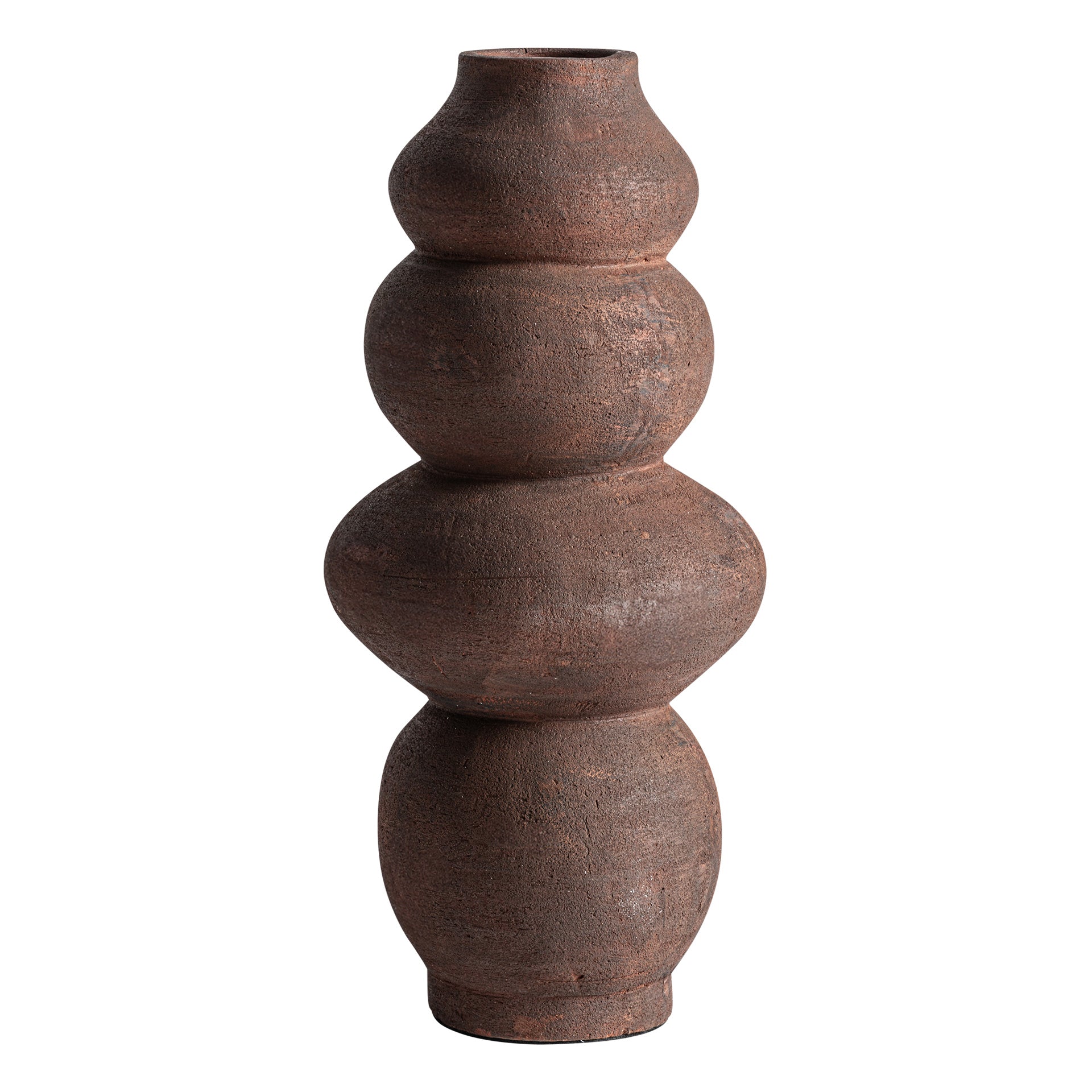 OKAR Terracotta Vase - Contemporary Matte Finish