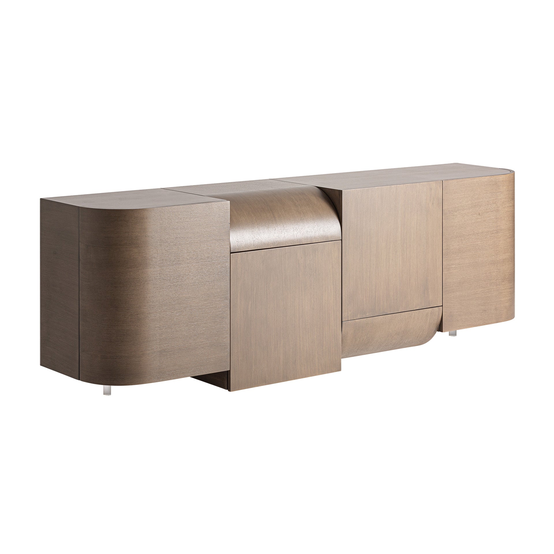 Aksaray Art Deco Sideboard in Oak