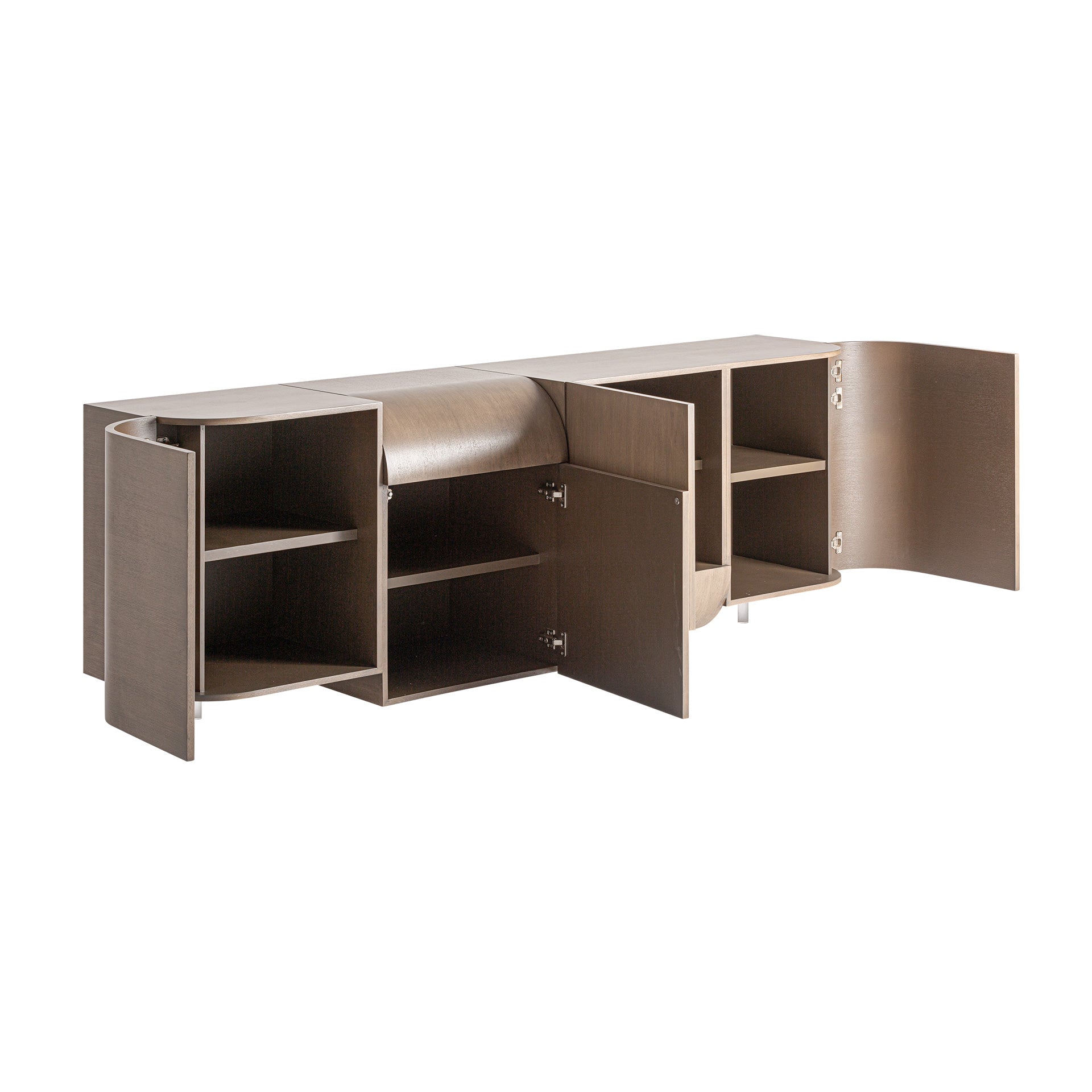 Aksaray Art Deco Sideboard in Oak