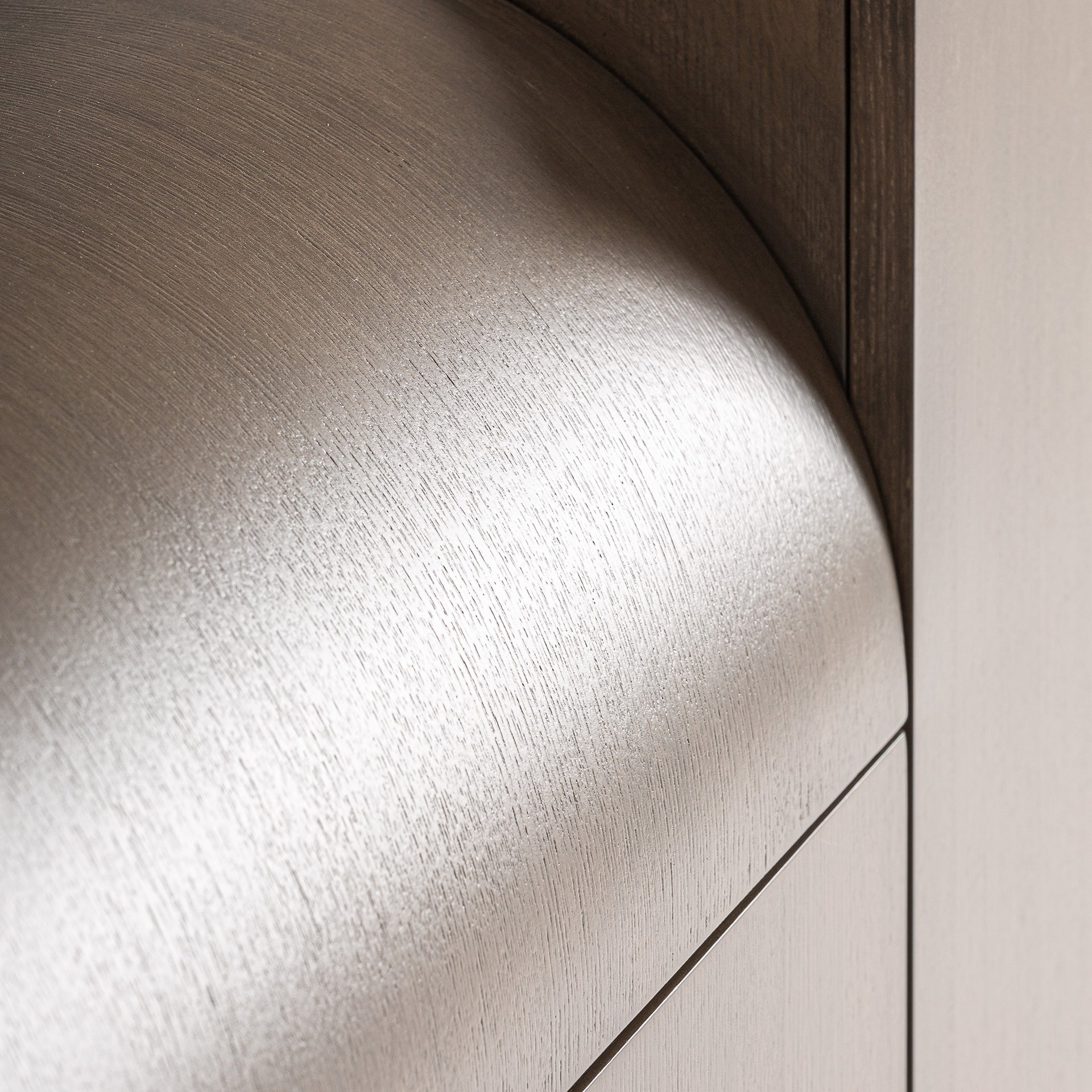 Aksaray Art Deco TV Stand - Oak Wood