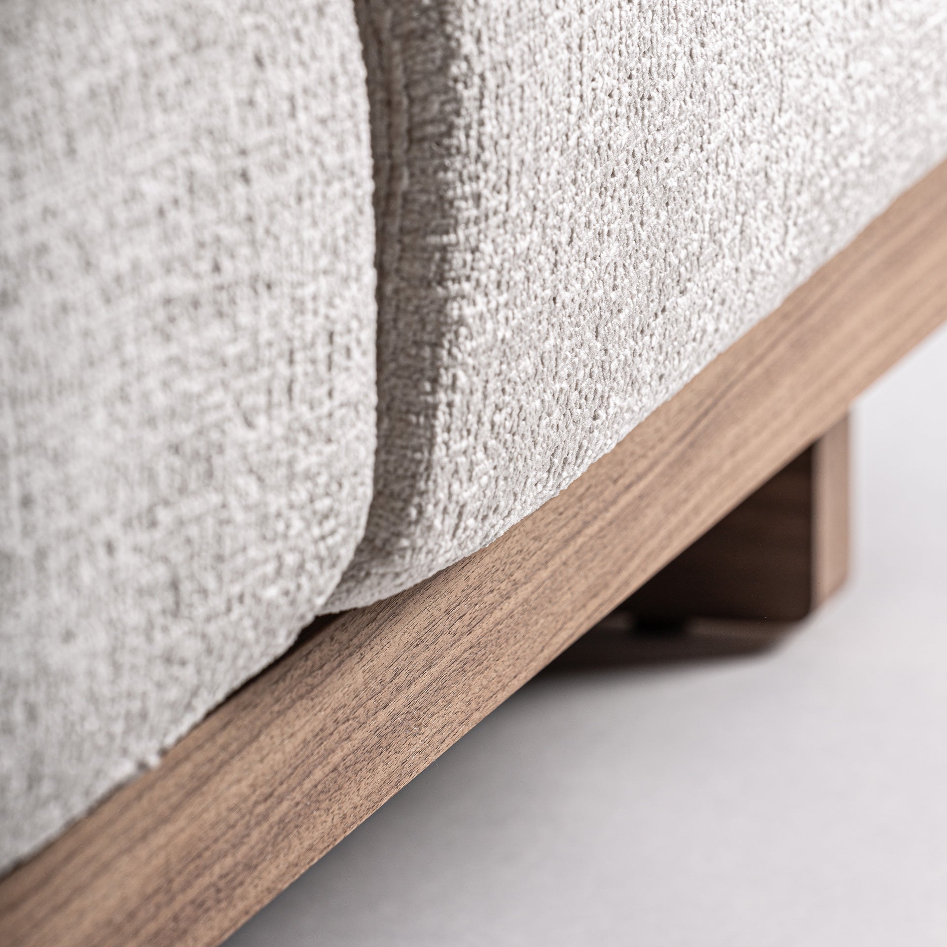 Metti Taupe Corner Sofa Module - Contemporary Modular Seating