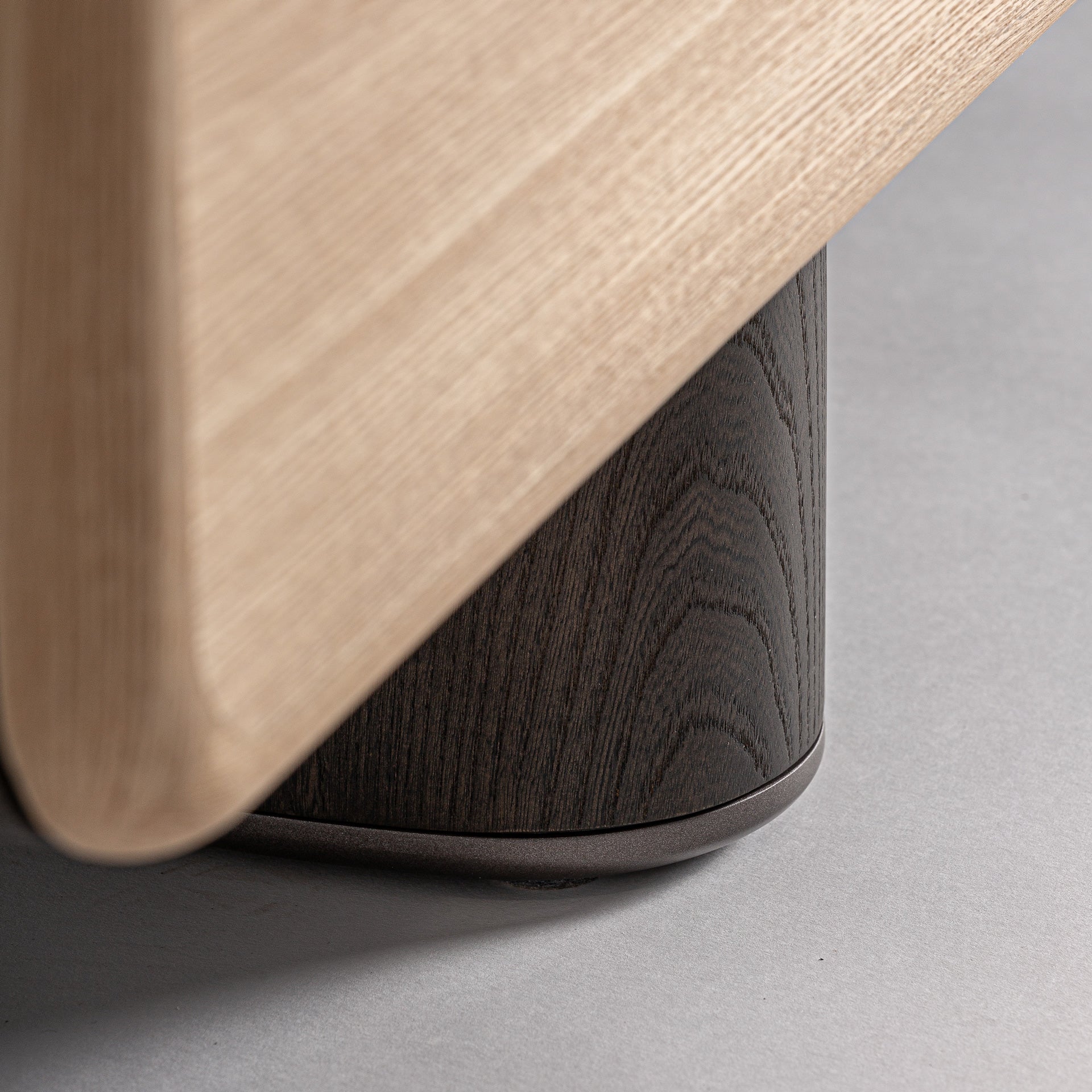 LANEO TV Stand - Contemporary Light Brown MDF Media Console