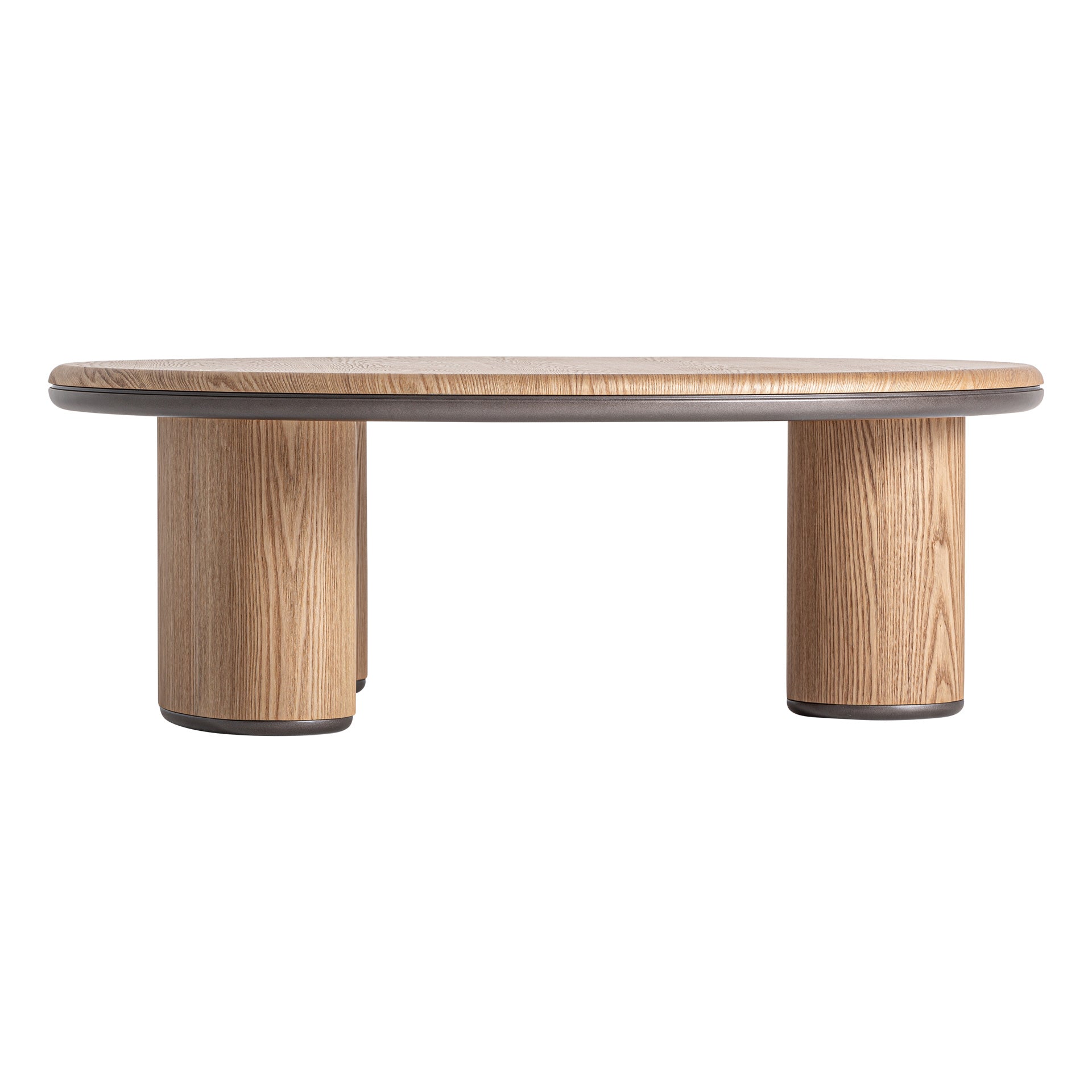Leneo Coffee Table - Contemporary Light Brown MDF & Plywood