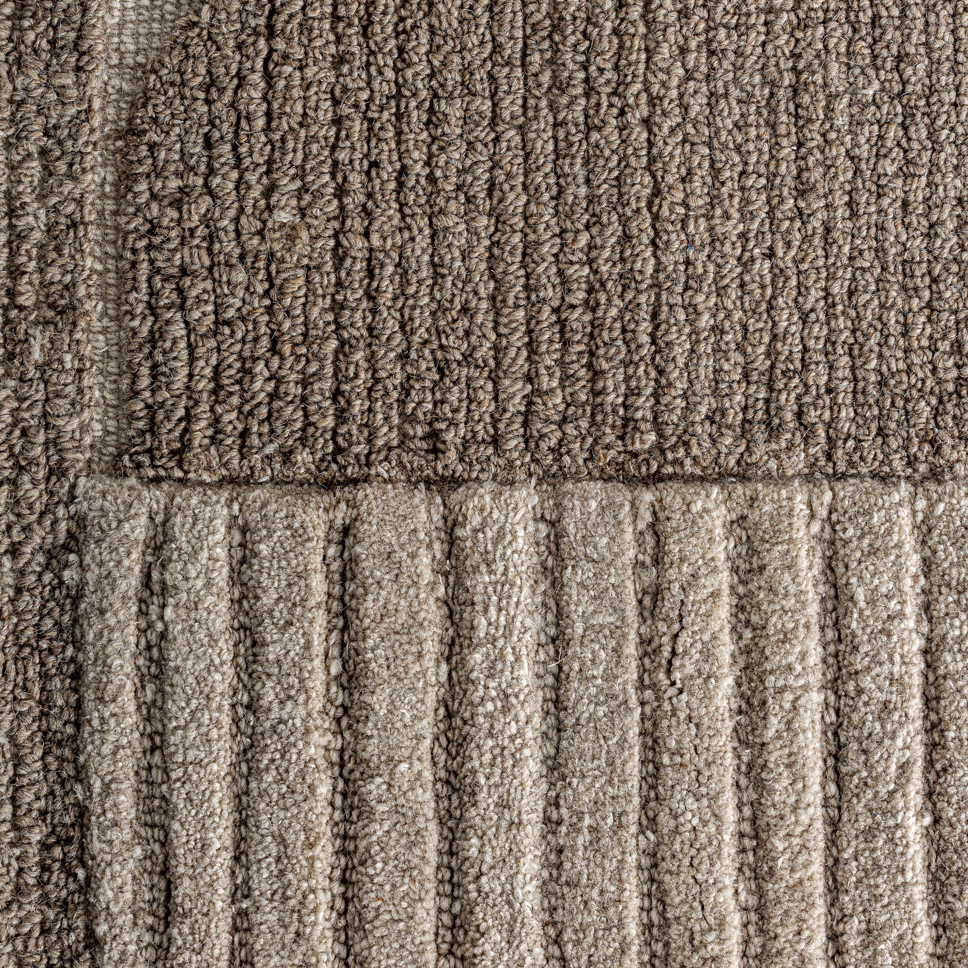 Nohara Classic Wool Carpet - Beige & Off-White Viscose