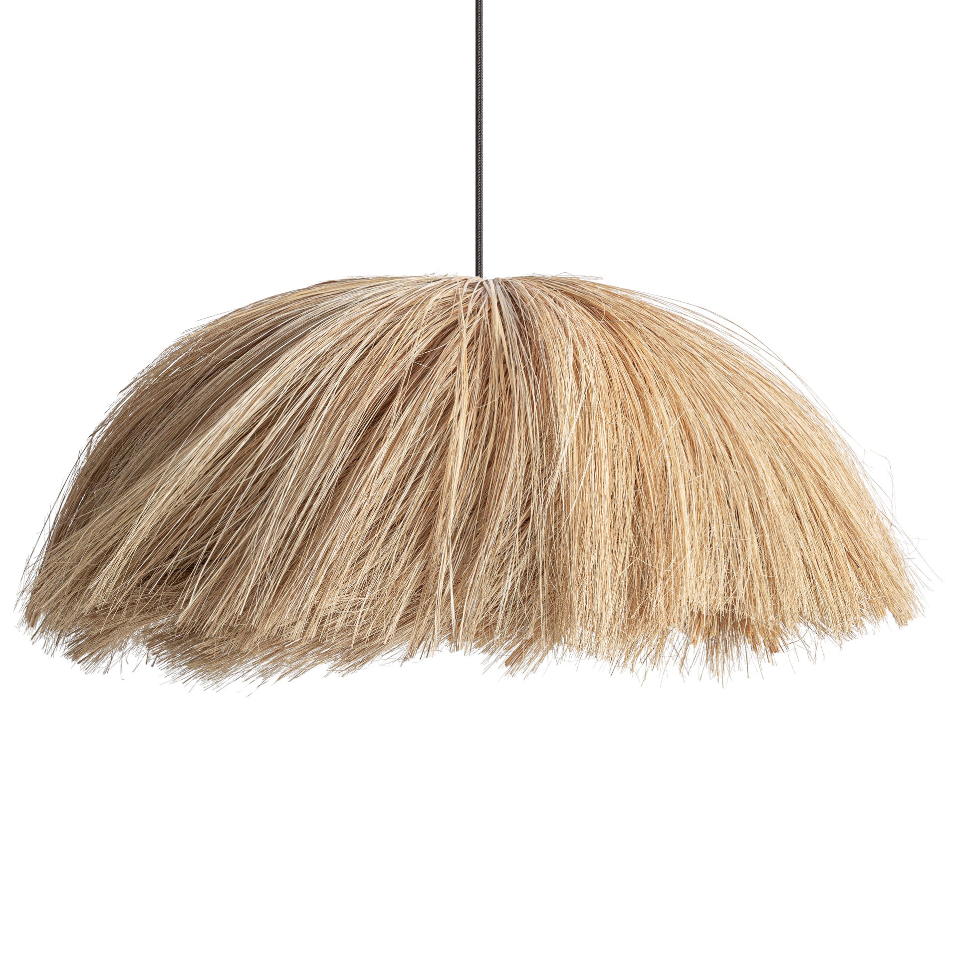 Seagrass Ceiling Lamp - Natural Woven Light Fixture