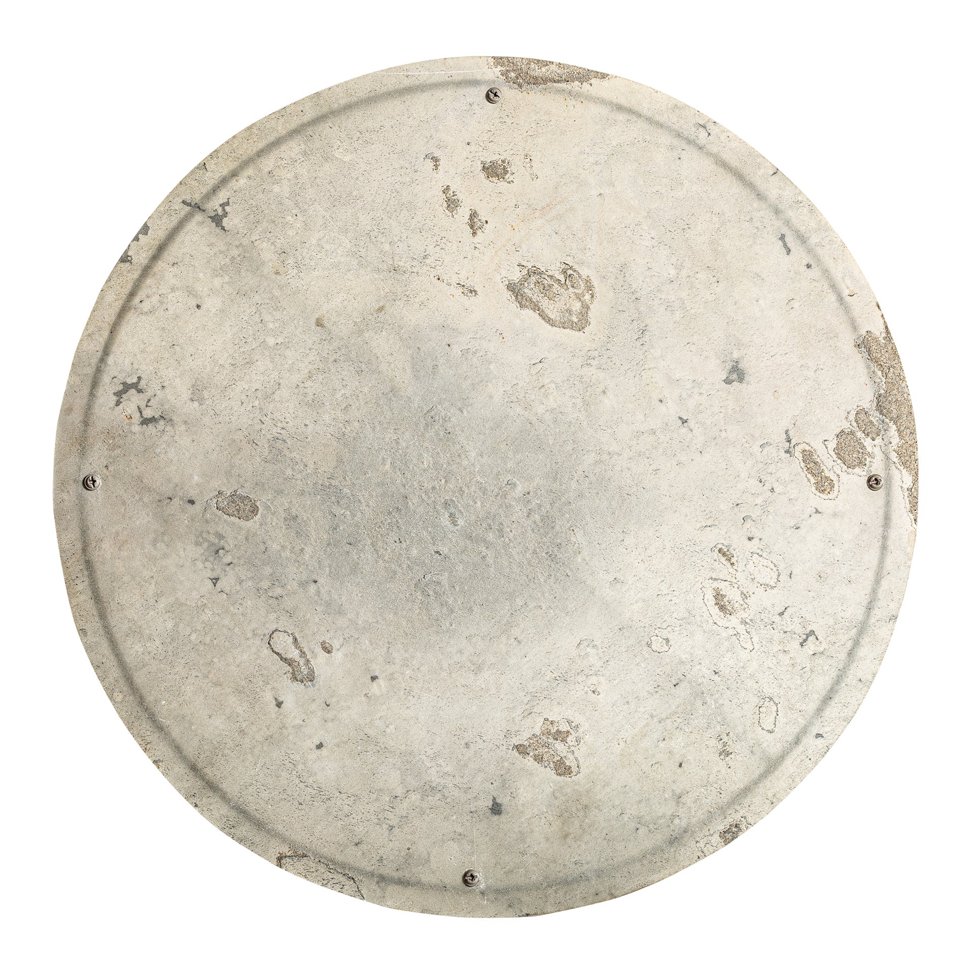 Stone Wall Lamp with Iron Accent - Neutral Tones