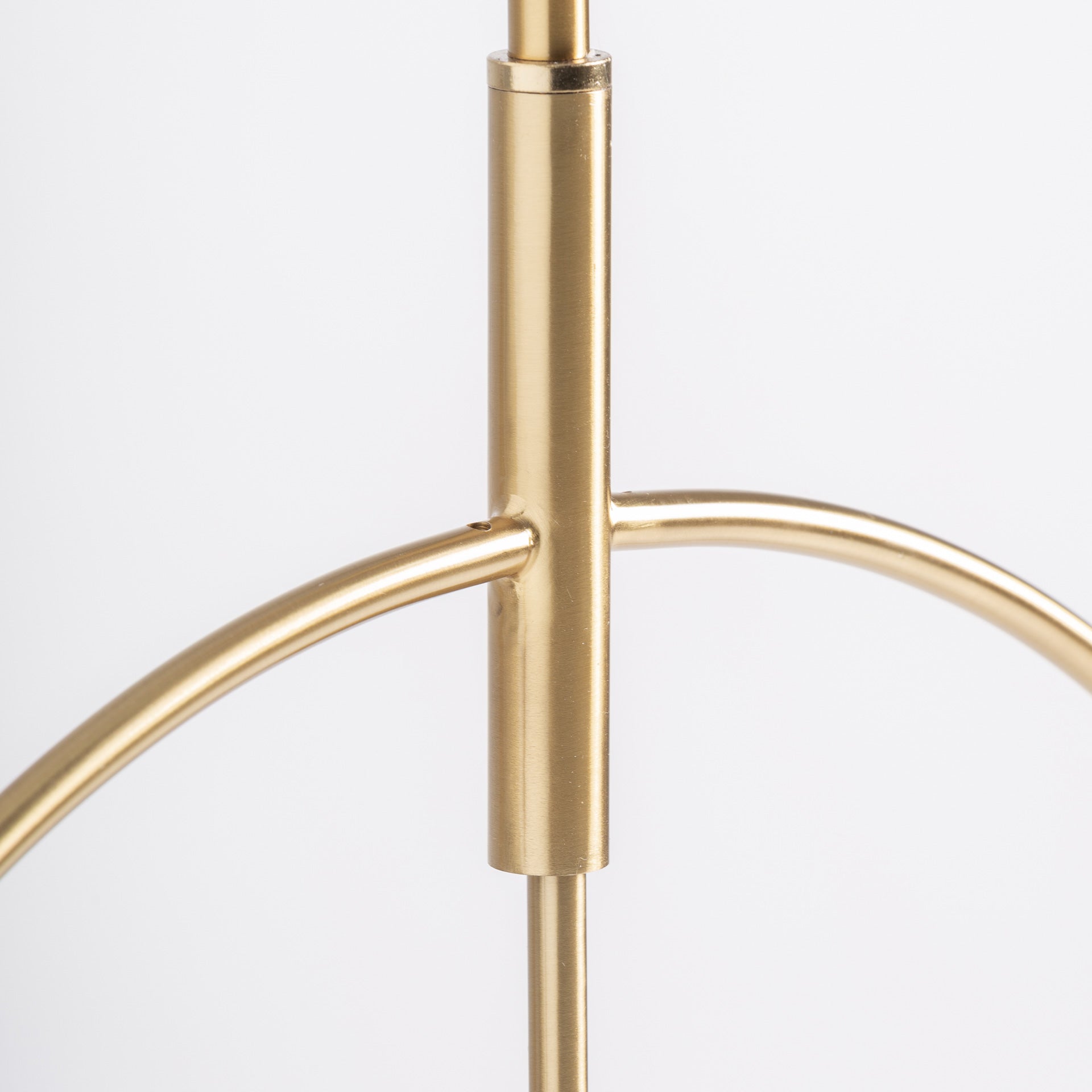 Crystal Ivory Ceiling Lamp with Gold Steel Finish