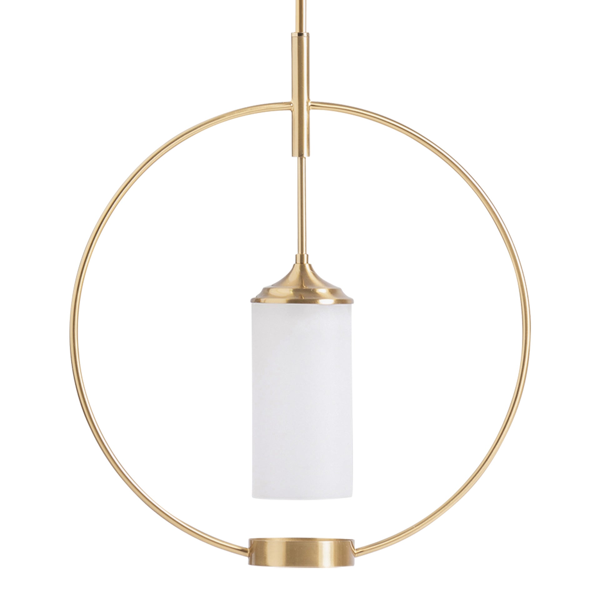 Crystal Ivory Ceiling Lamp with Gold Steel Finish