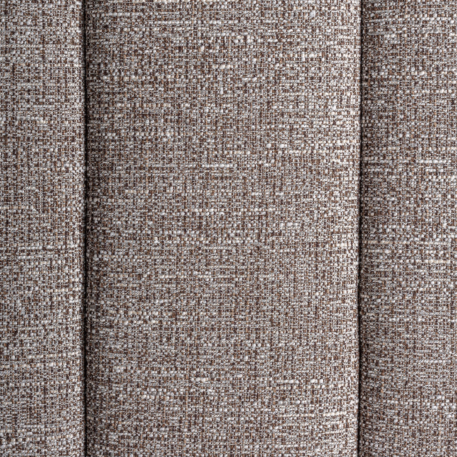 Ruenes Contemporary Upholstered Headboard - Grey Marbled Polyester & Ash Wood
