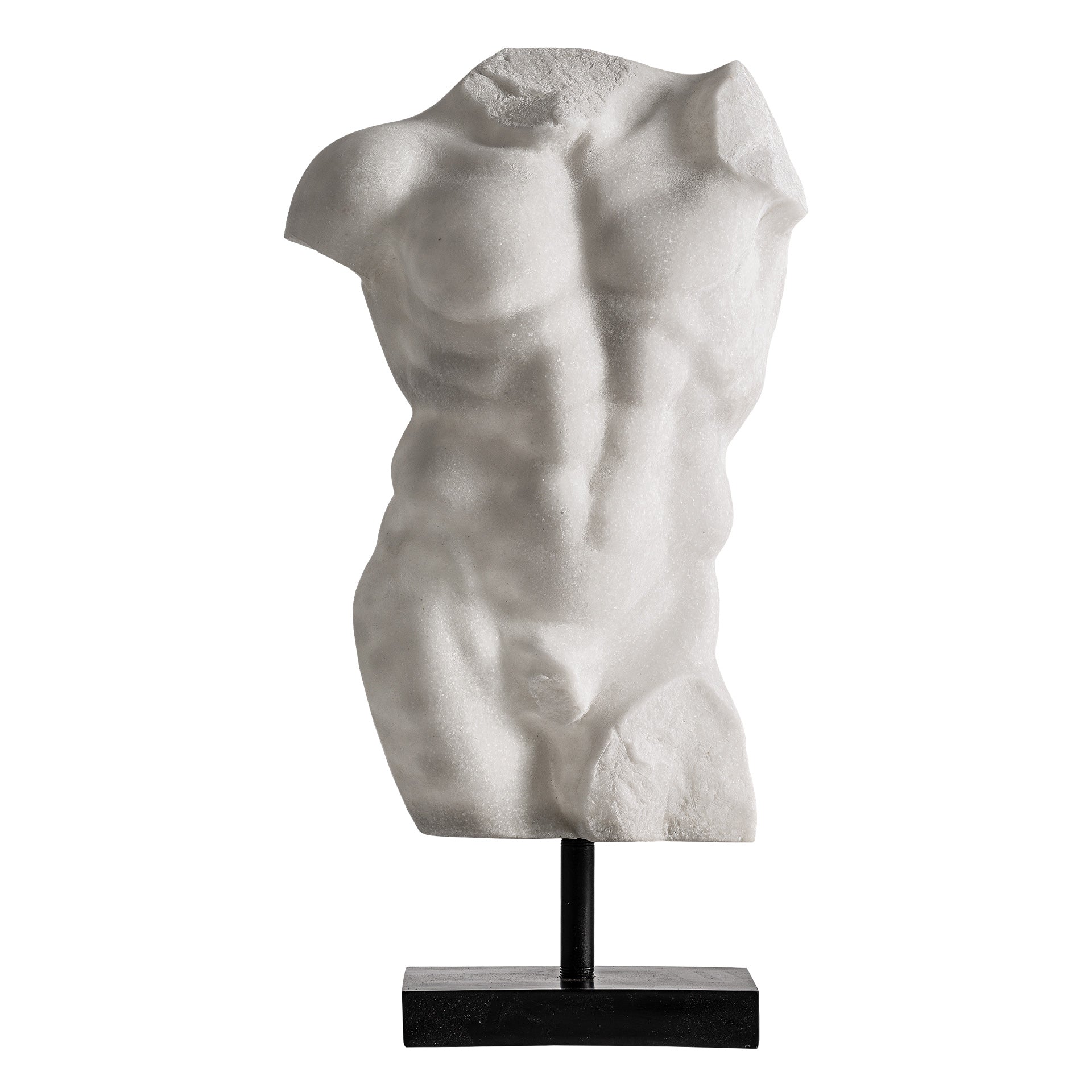 Black Resin Decorative Bust Sculpture