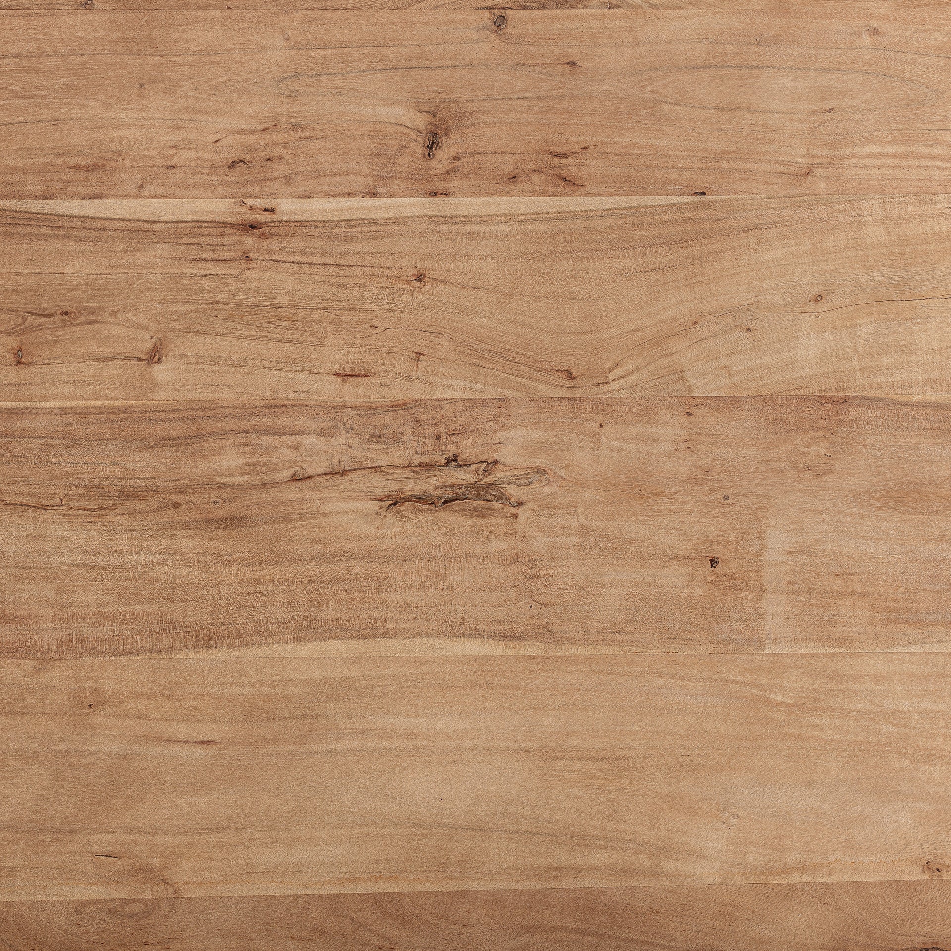 Knaith Mango Wood Dining Table - Contemporary Brown & Acacia