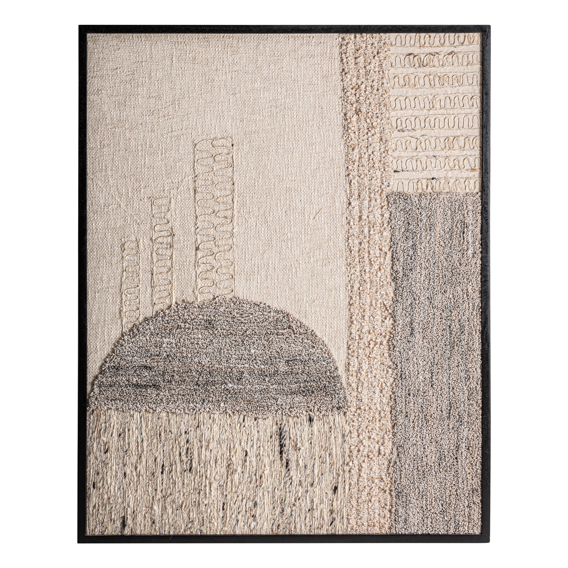 Urzuri Contemporary Jute Wall Art