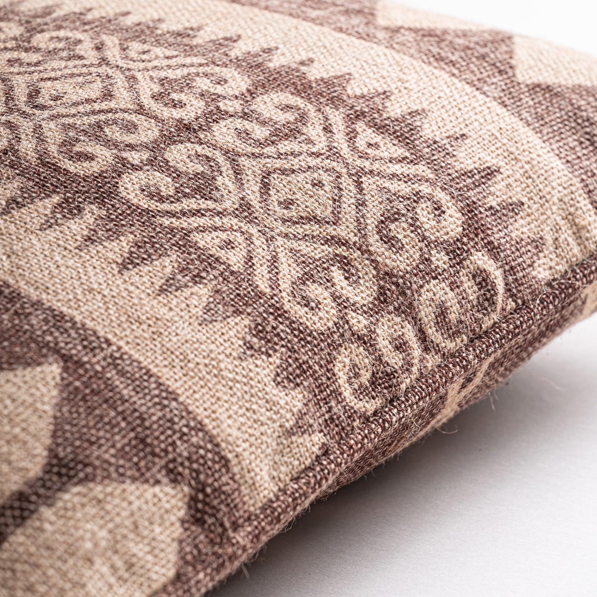 Nun Cushion - Classic Jute & Natural Fiber Decorative Pillow