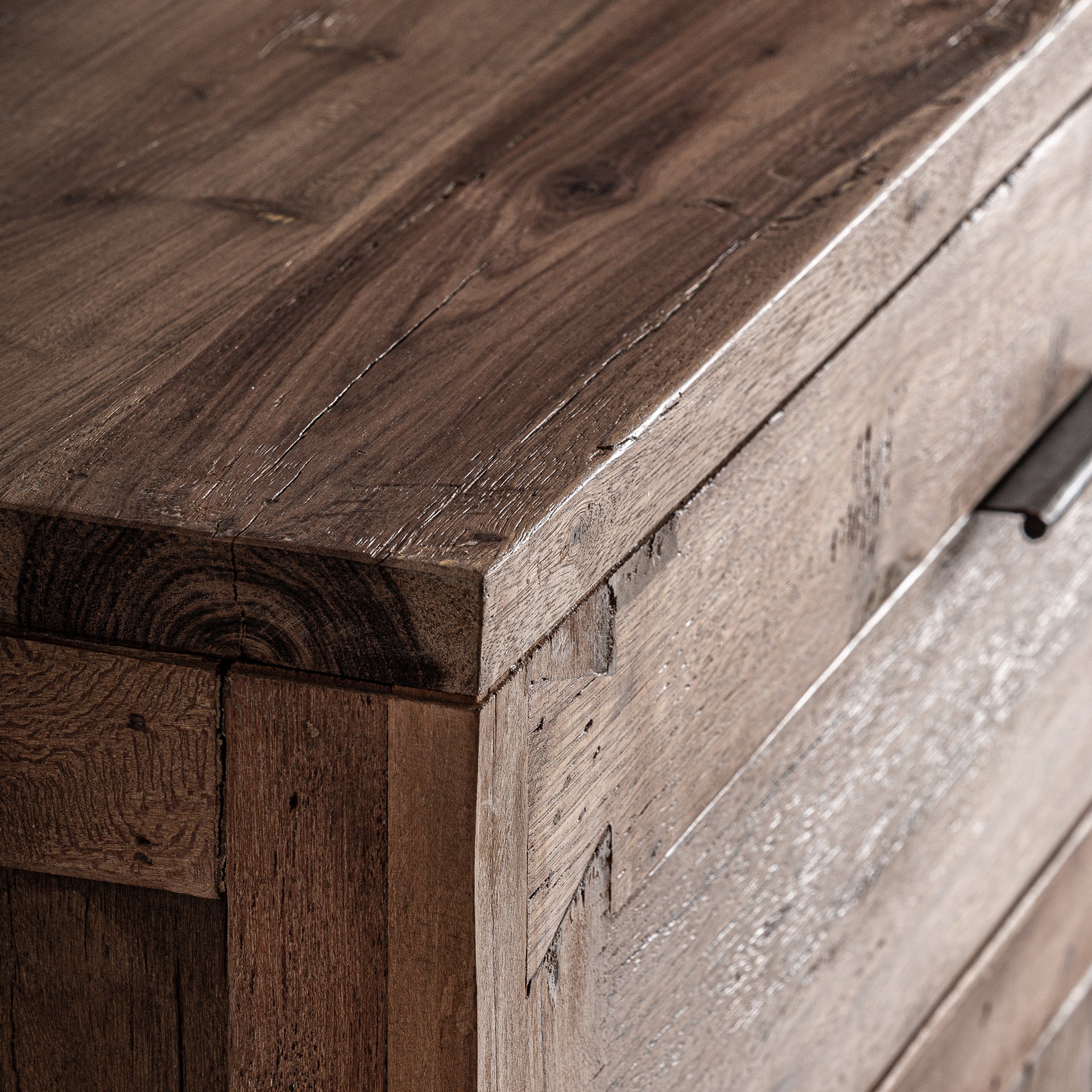 Backlyn Rustic Reclaimed Wood Sideboard