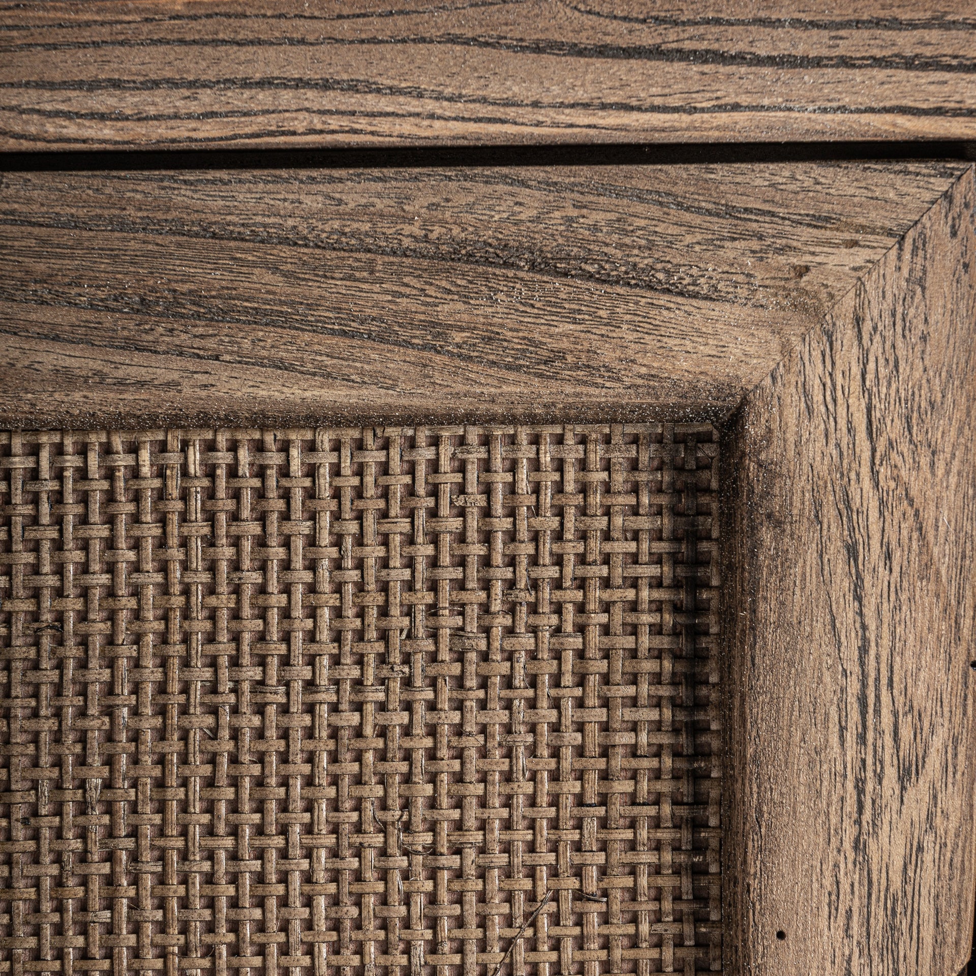 Byremo Contemporary TV Stand - Elm Wood