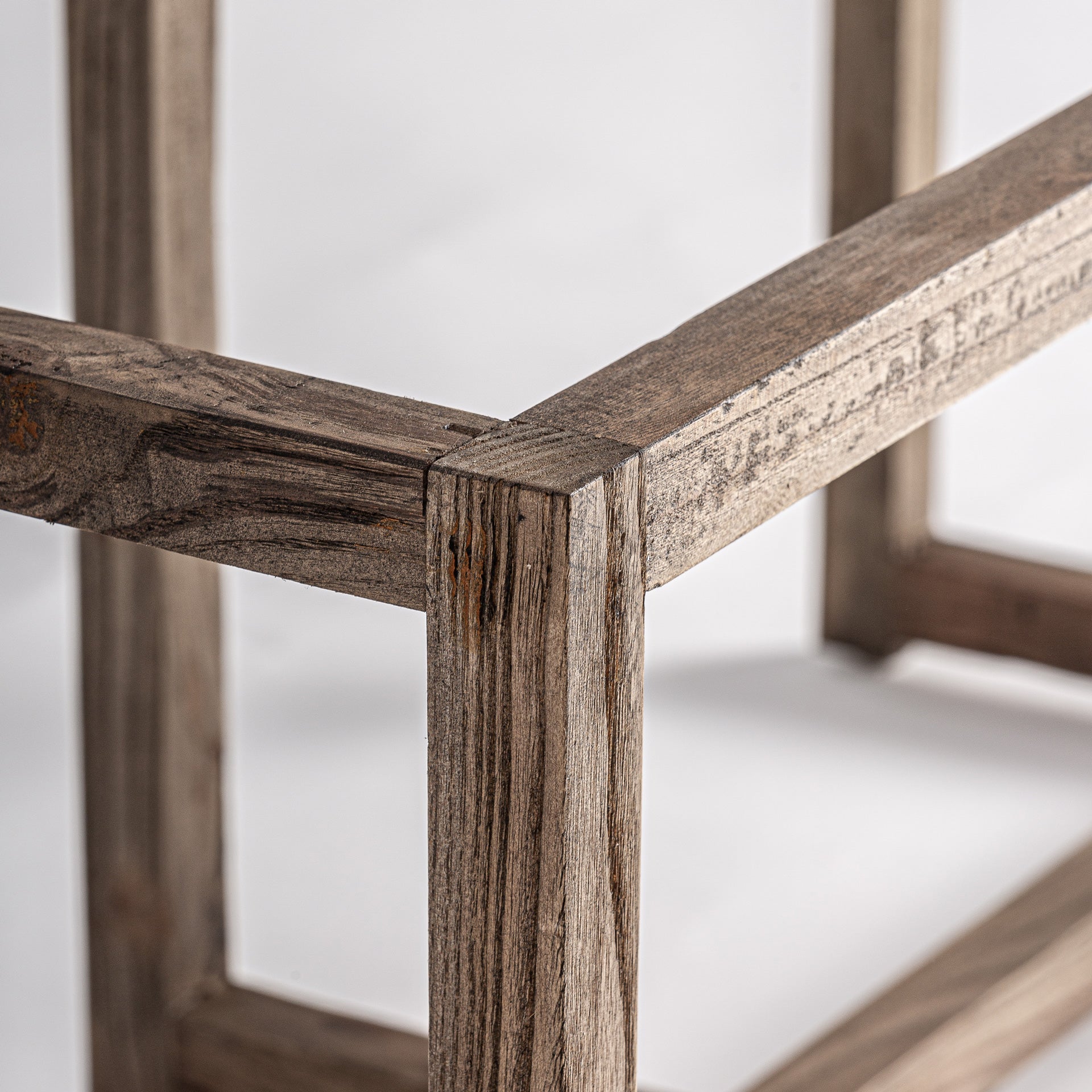 MASEIN Colonial Elm Wood Cabinet Base - Brown