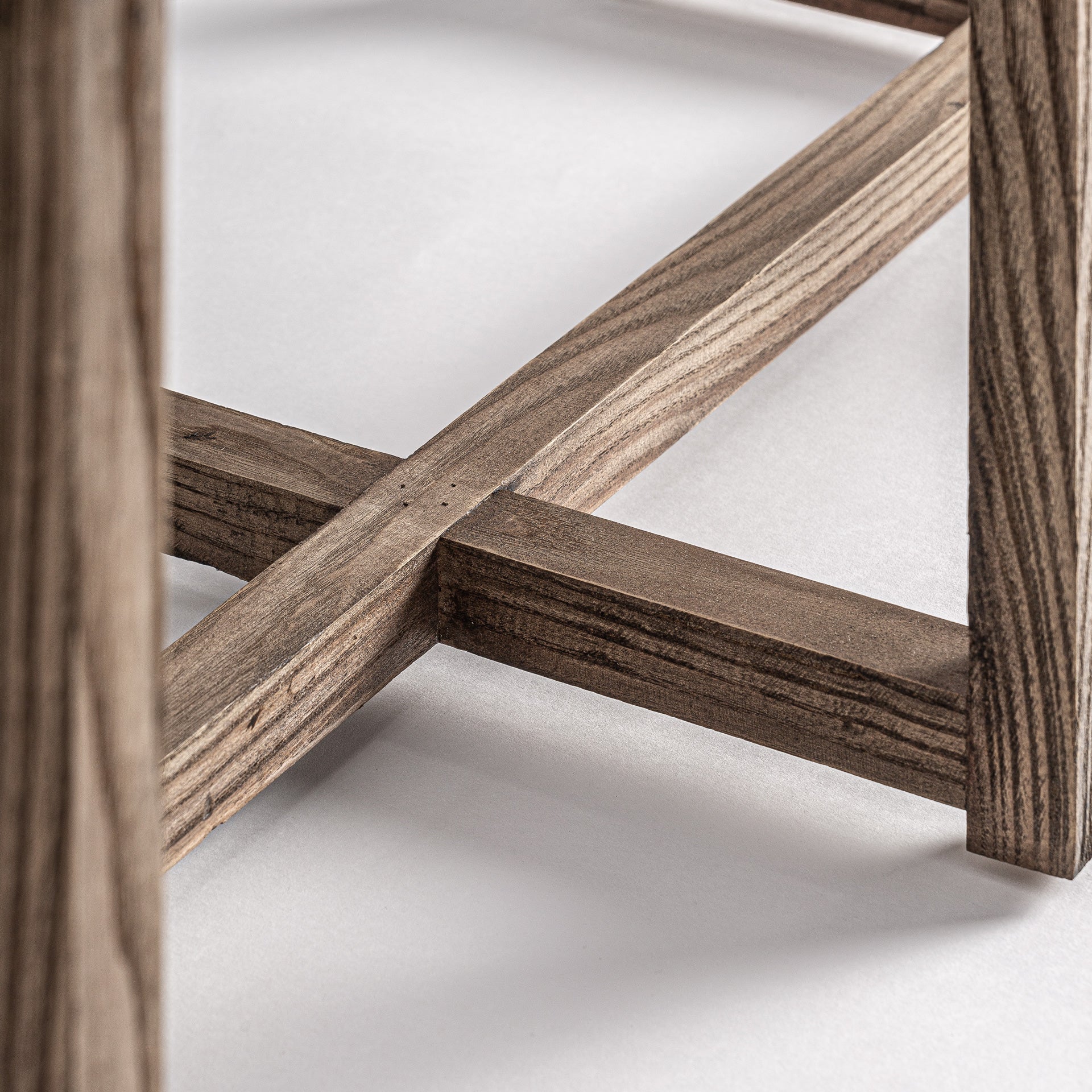 MASEIN Colonial Elm Wood Cabinet Base - Brown