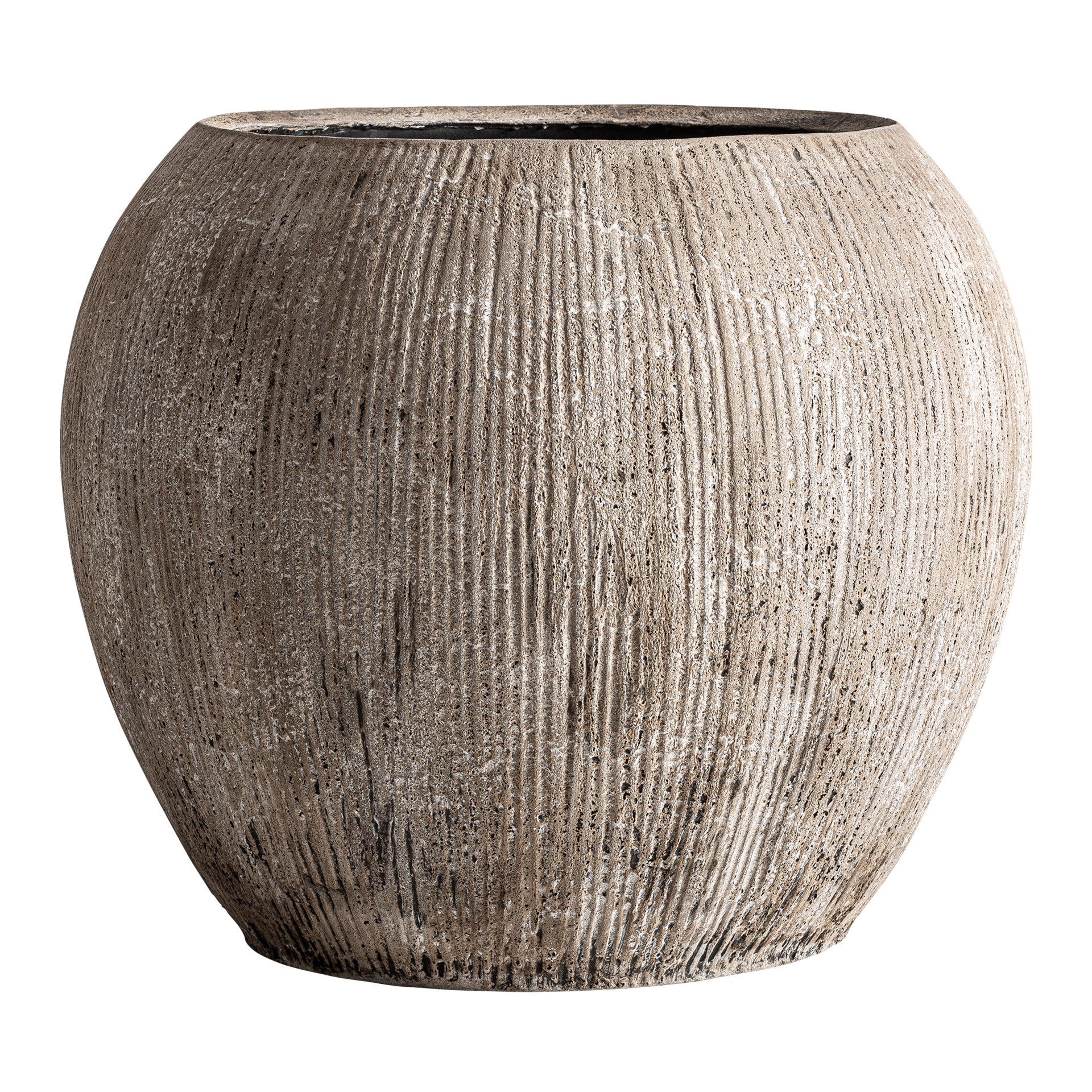 Byare Concrete Vase – Classic Grey