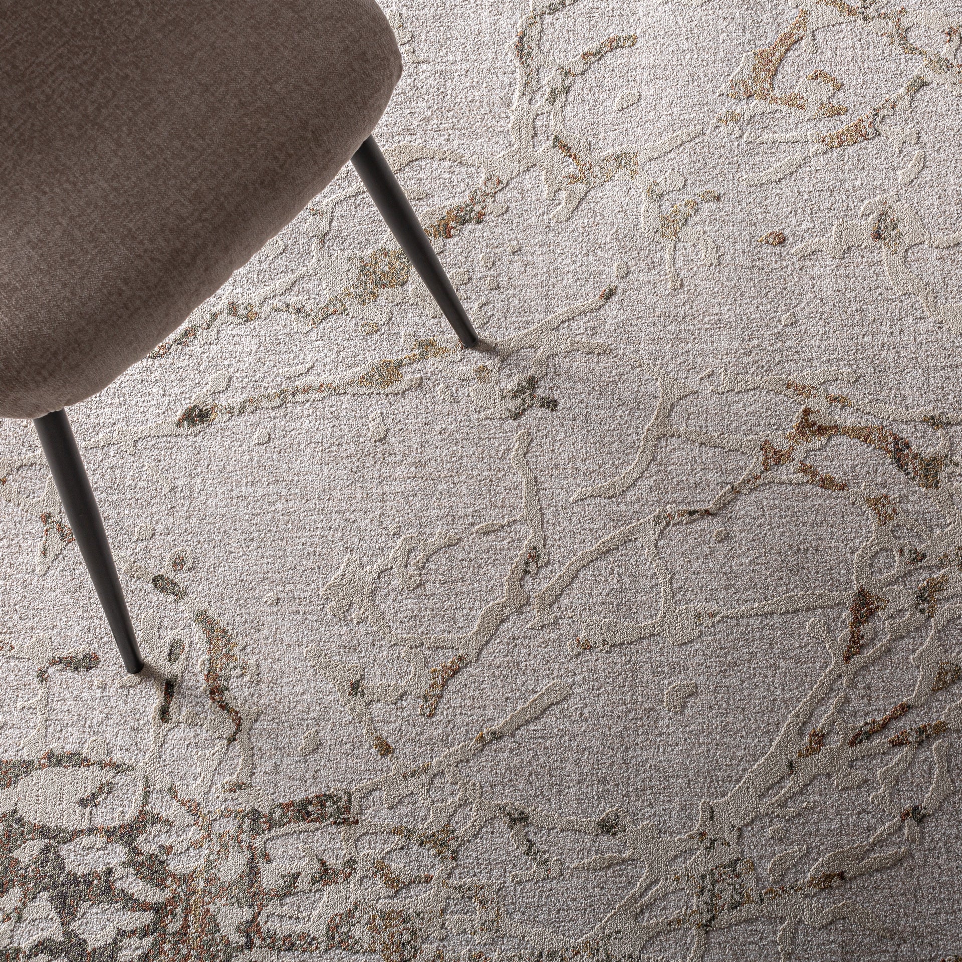 Usune Polyester Carpet - Classic Neutral Tones