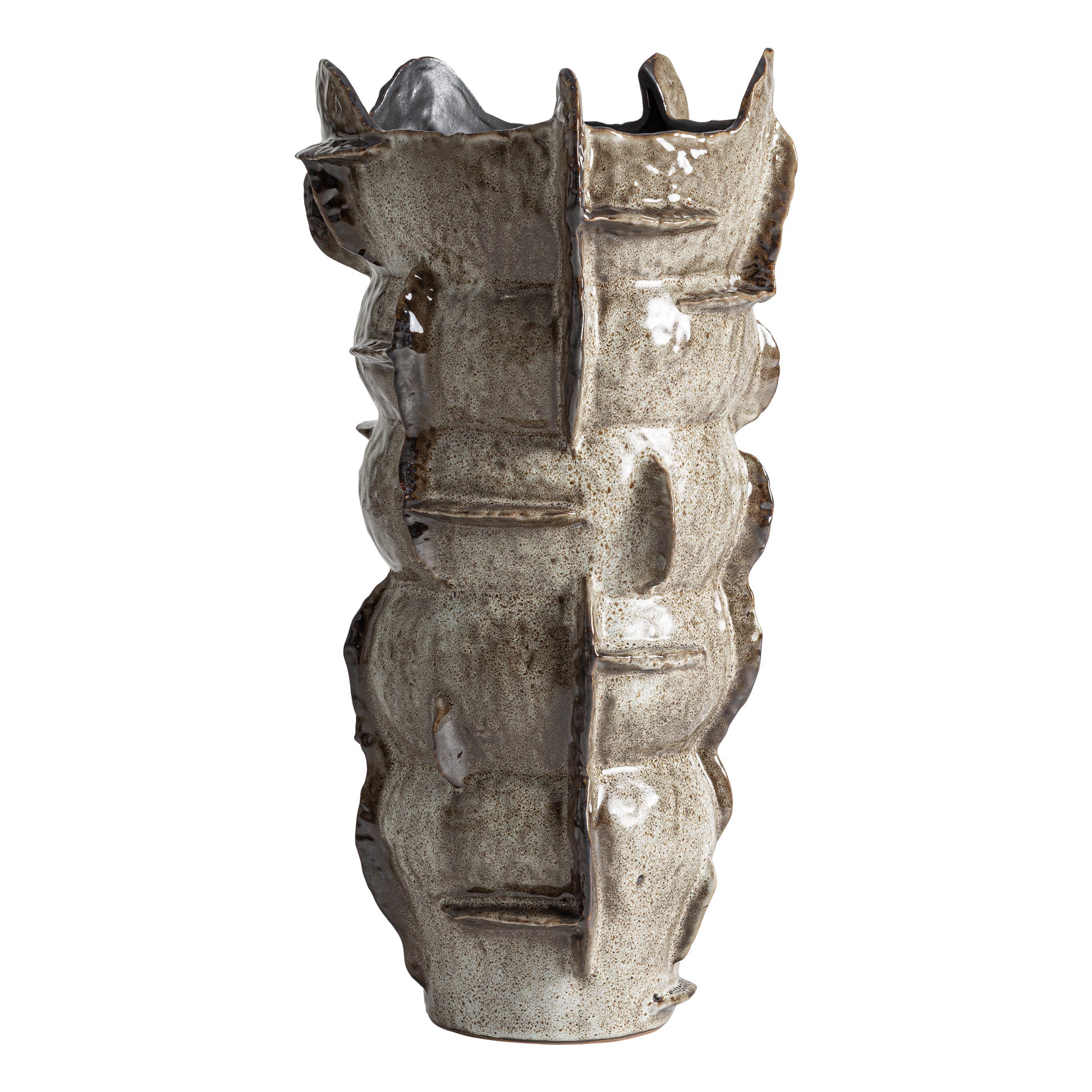 ERLEA CERAMIC VASE – CONTEMPORARY BEIGE