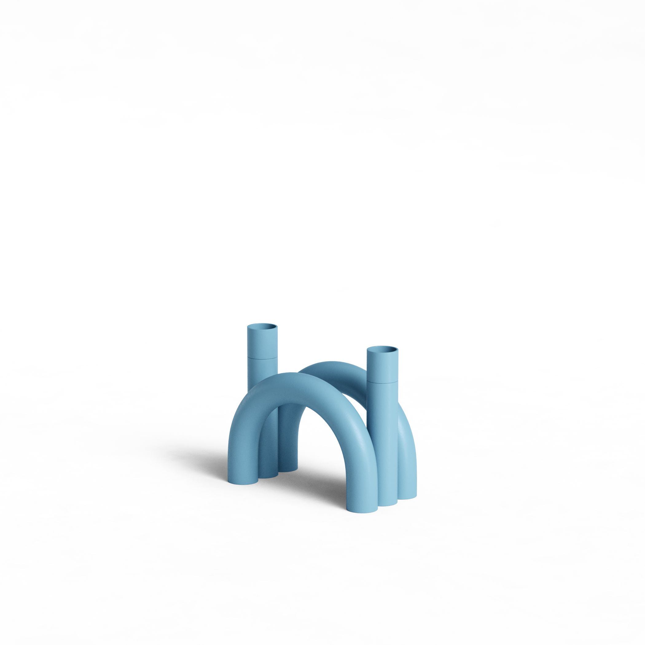 Tube Arc Candle Holder