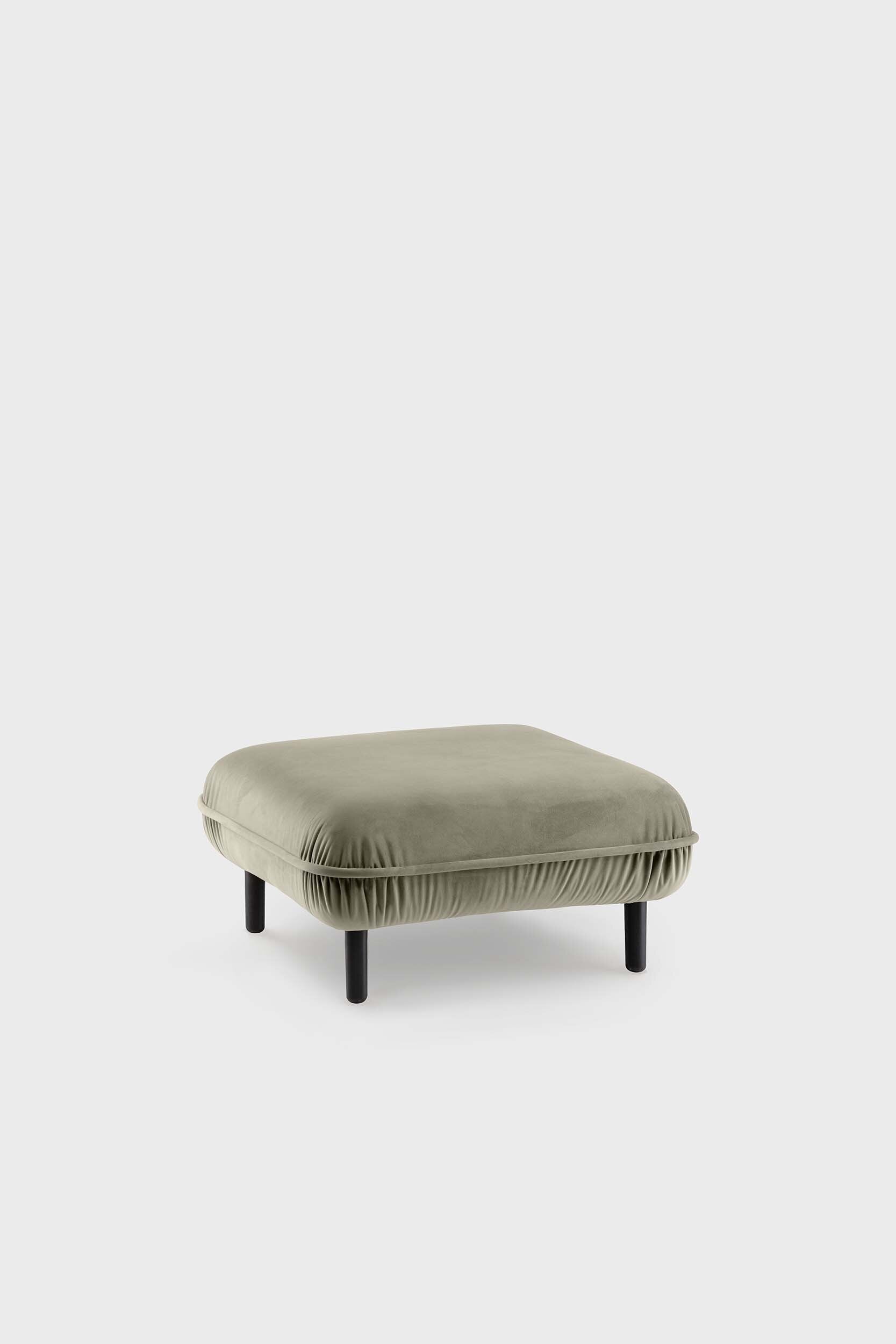 Bean Pouf Chair in Velour