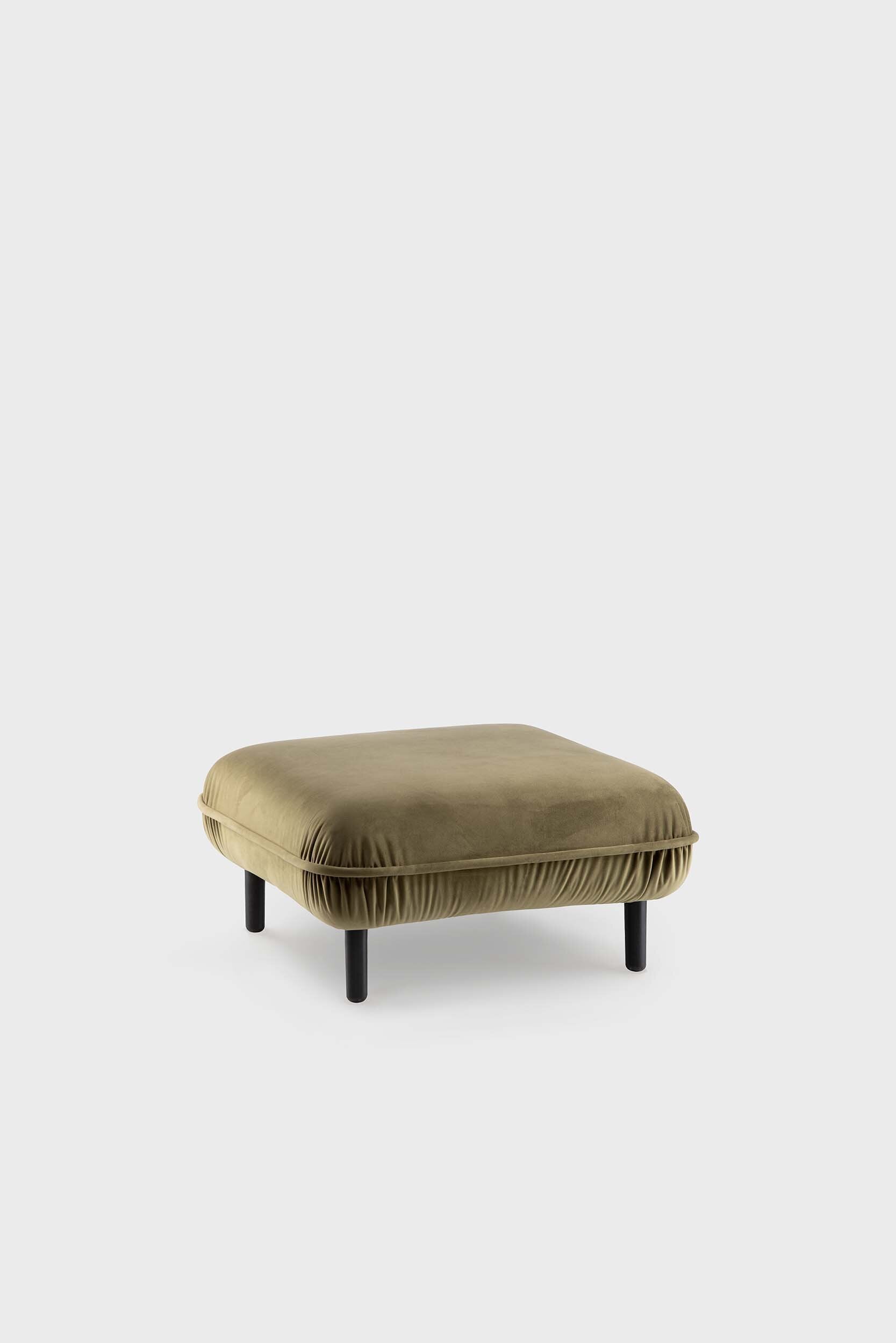 Bean Pouf Chair in Velour