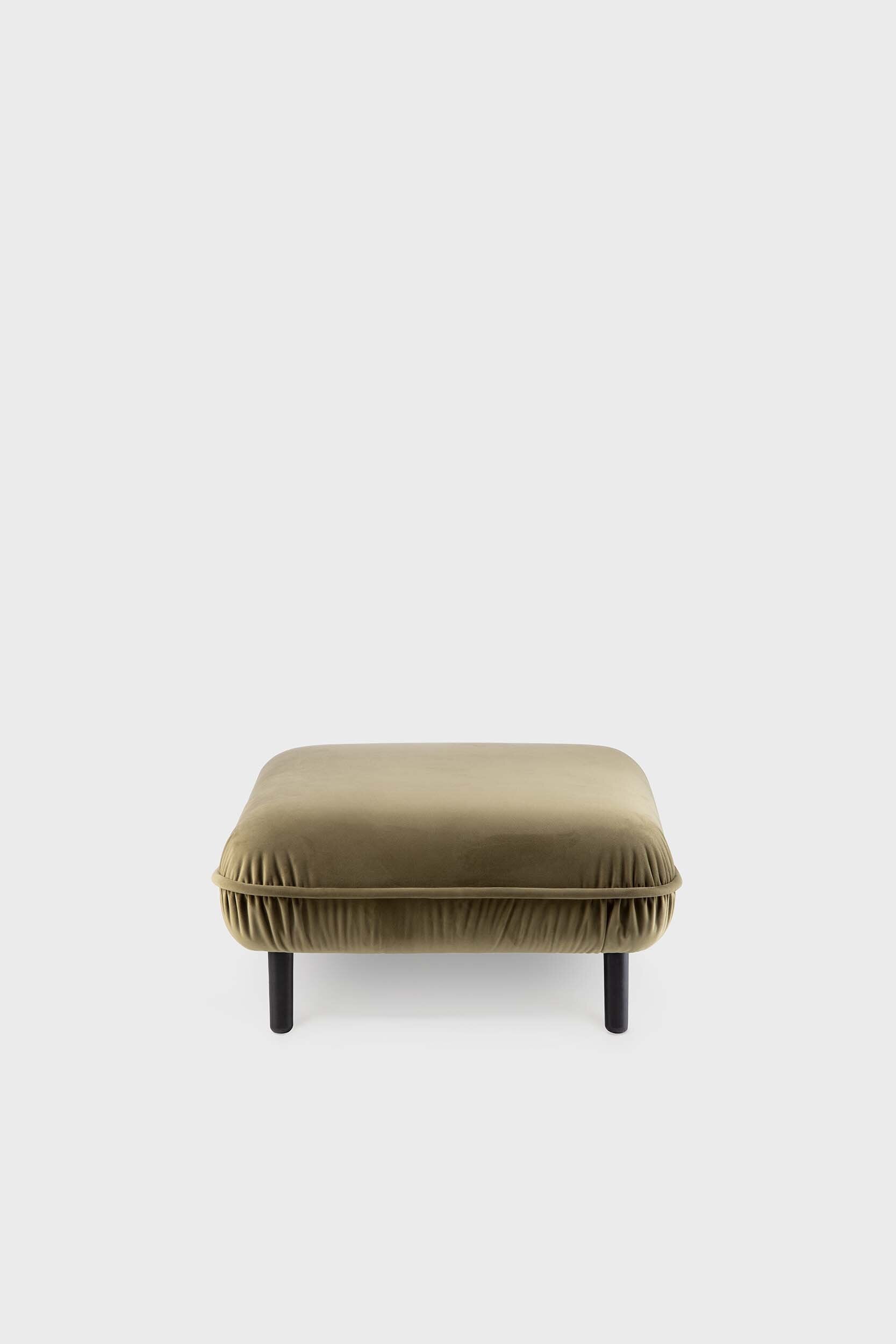 Bean Pouf Chair in Velour