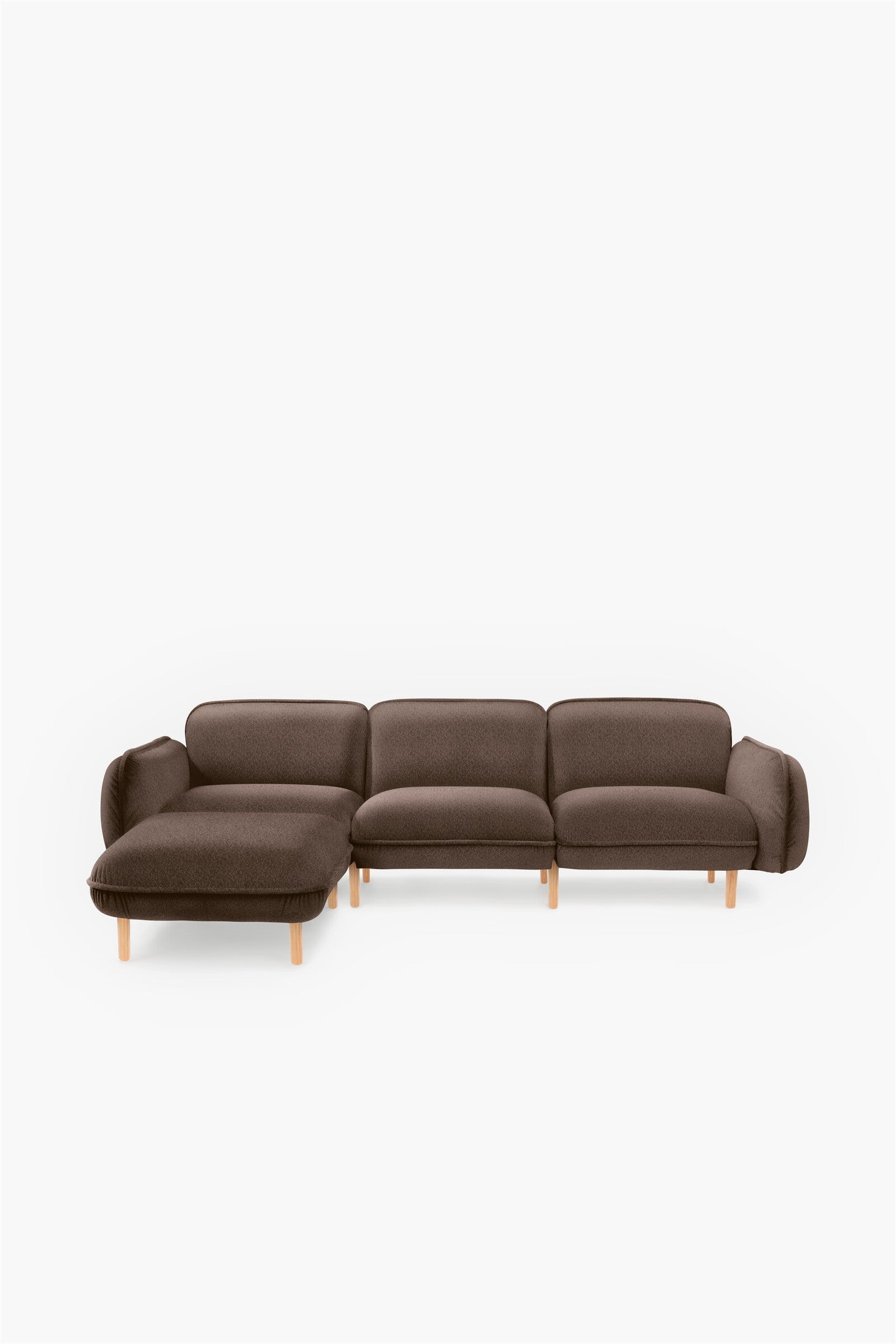 Bean Pouf Chair in Velour