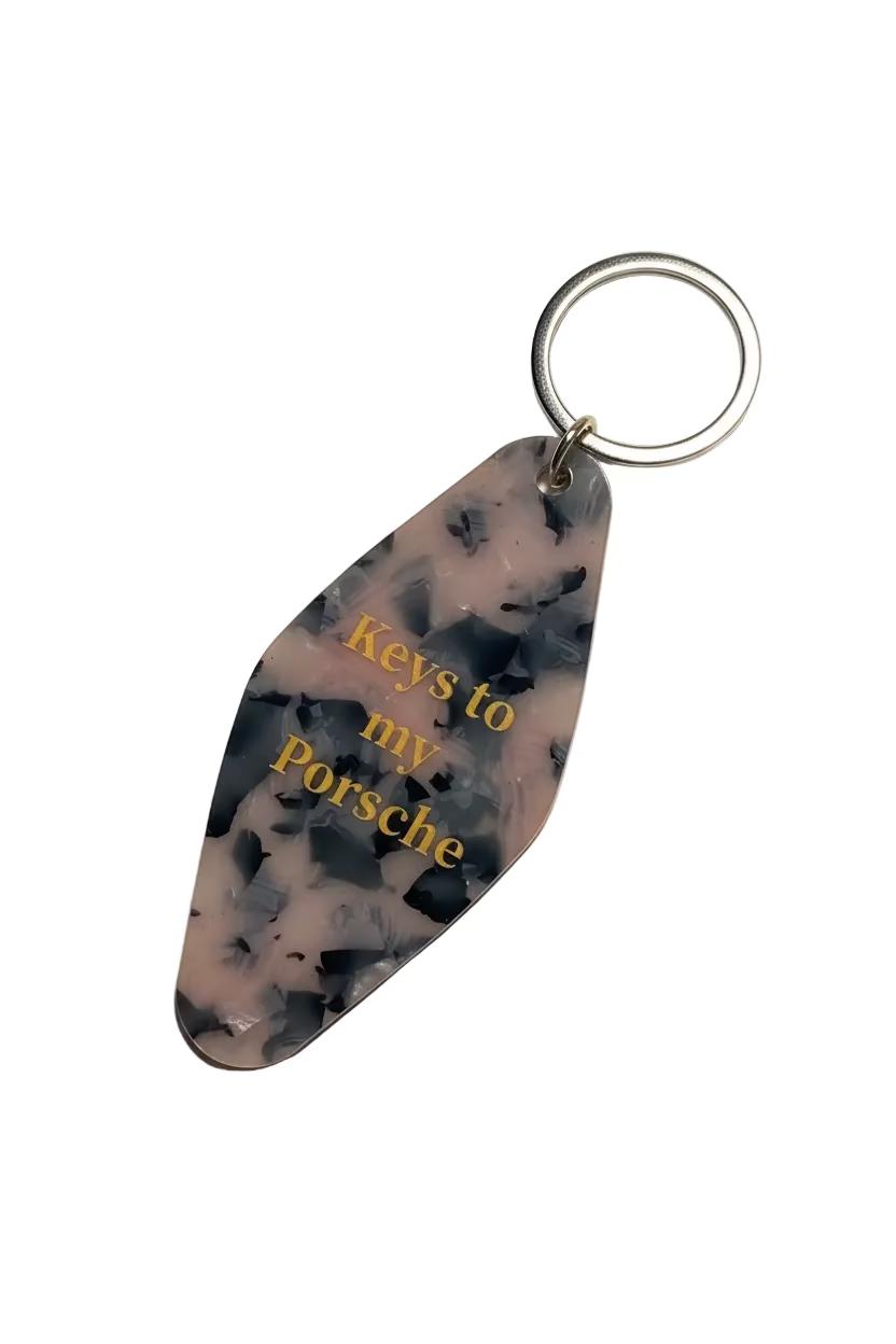 Keys to My Porsche Keychain - SkandiShop