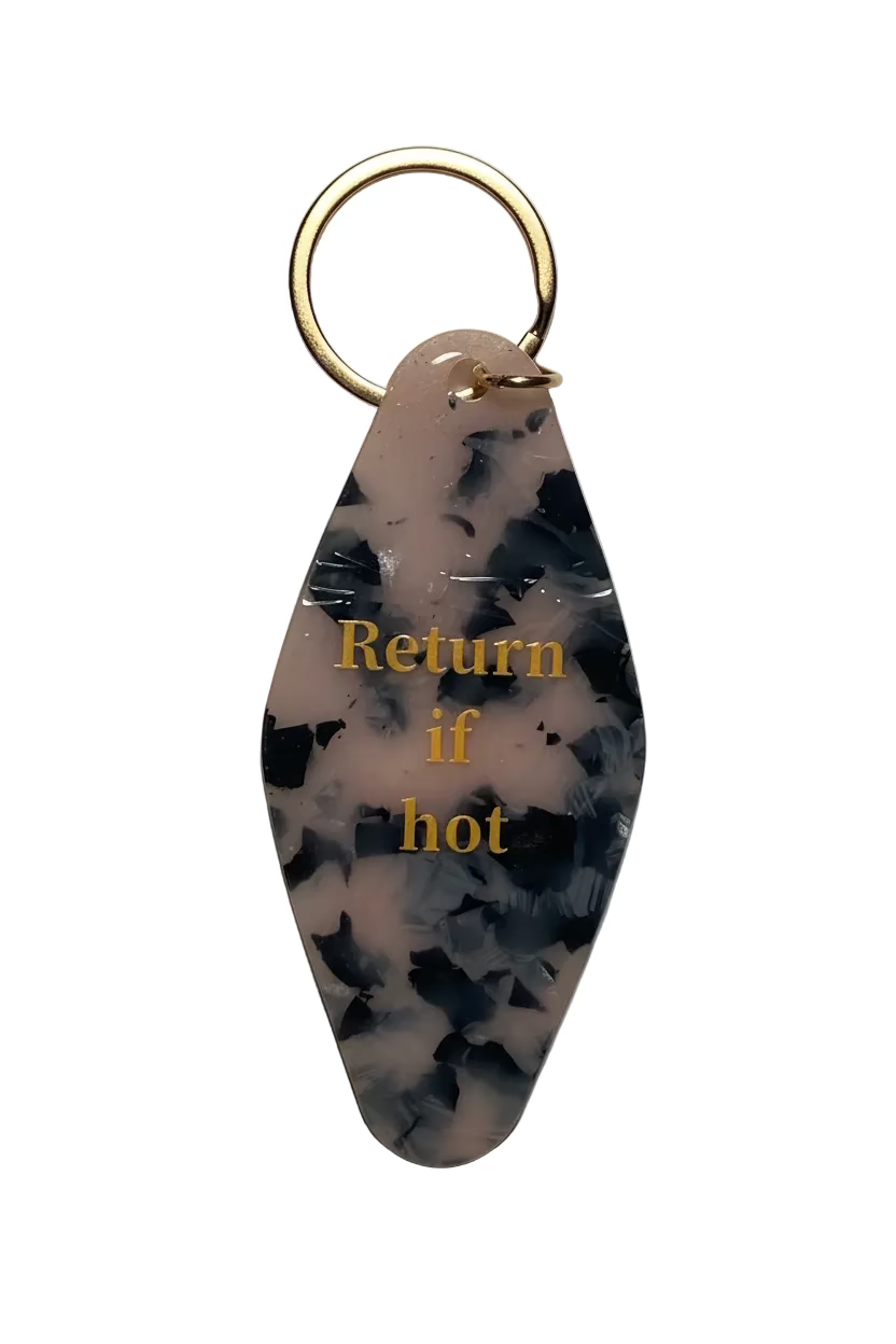 Return if hot - Keychain