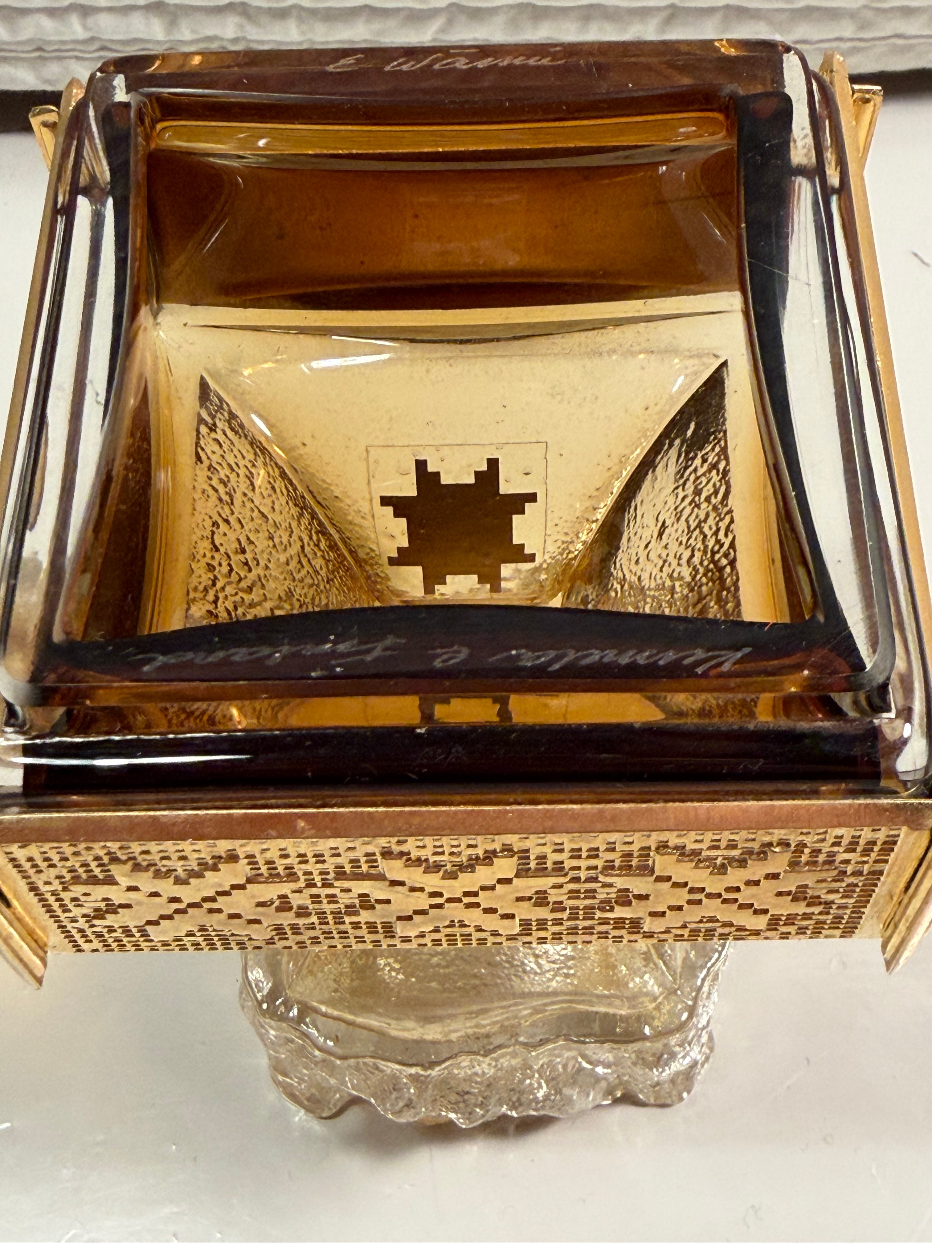 Eino Wänni 24k Gold Plated Candle Holder - Vintage 1960s Finnish Design